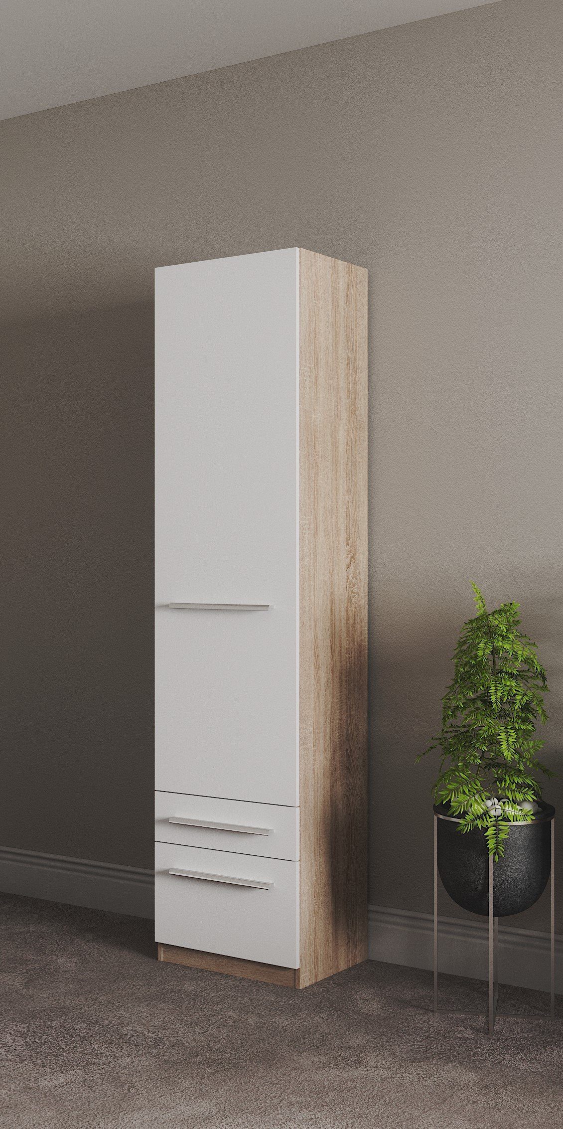 priess Kleiderschrank Schrank Garderobe Wäscheschrank Barcelona in 5 Breite günstig online kaufen