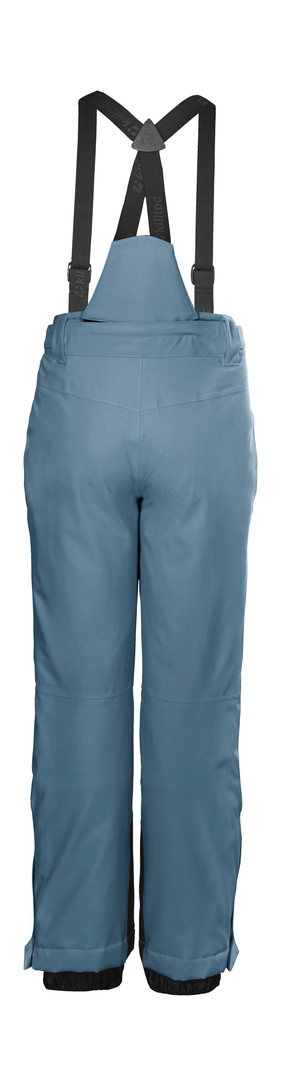 Killtec Skihose KSW 77 GRLS SKI PNTS wasserdicht, atmungsaktiv, abnehmbarer Latz, verst. Seitenriegel