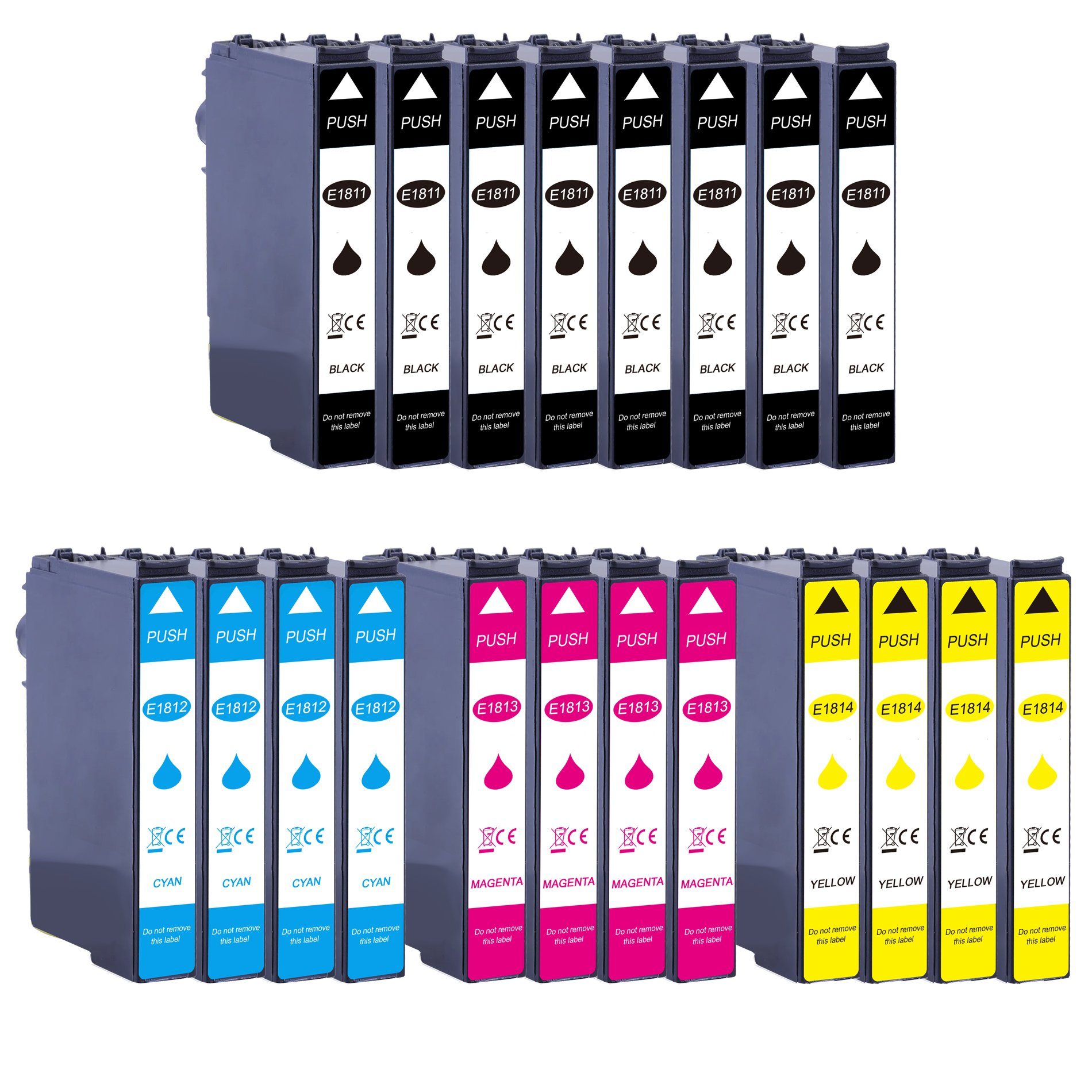 20er Multipack für Epson 18XL Tintenpatronen Set Tintenpatrone