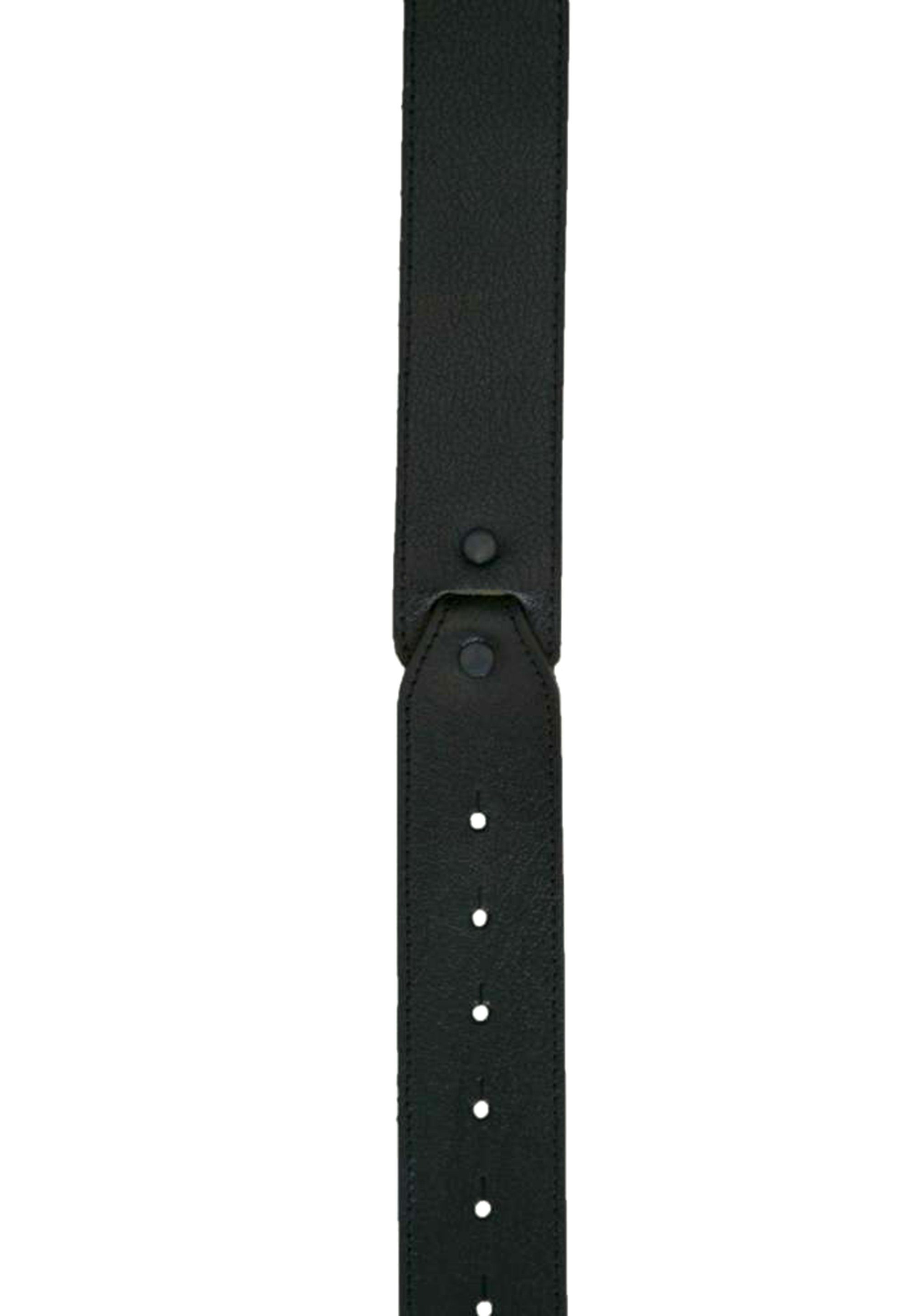Cipo & Baxx schwarz in stilvollem Design Ledergürtel
