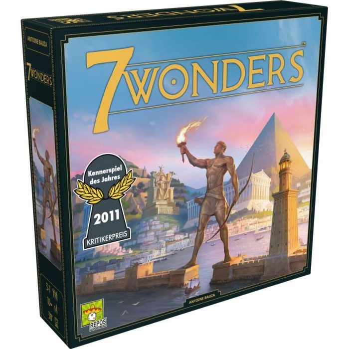 Asmodee Spiel 7 Wonders (neues Design)
