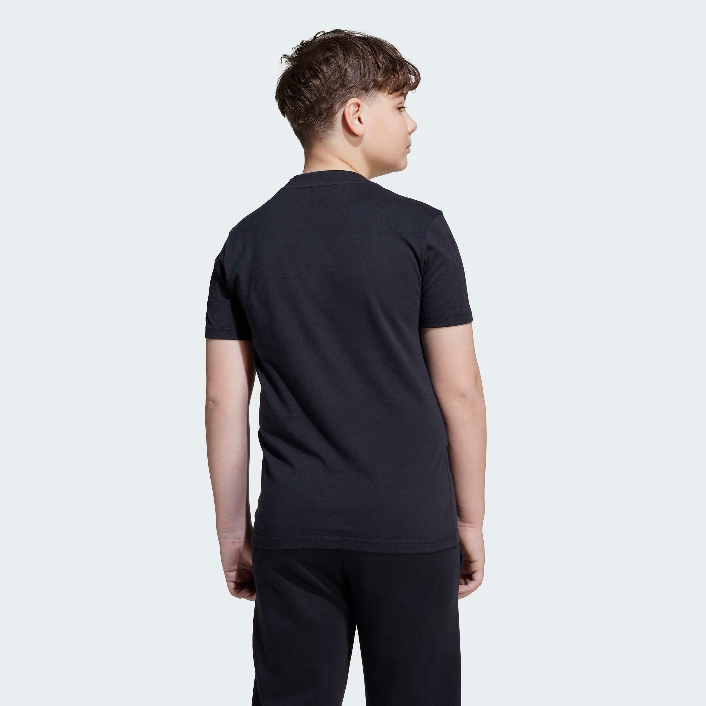 adidas Sportswear T-Shirt J BL TEE 160 für Kinder und Teens, mit Rundhalsausschnitt, aus 100 % Baumwolle