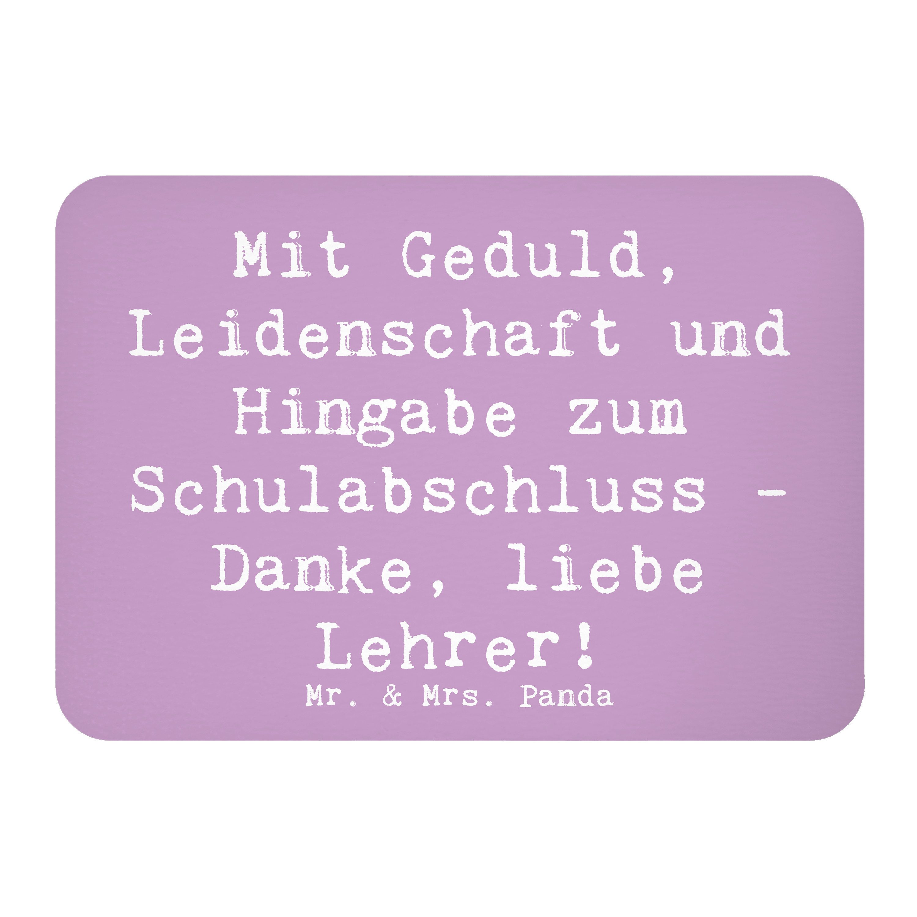 Magnet Spruch Danke Lehrer - Lavendeltraum - Geschenk, Lehreranerkennung, No