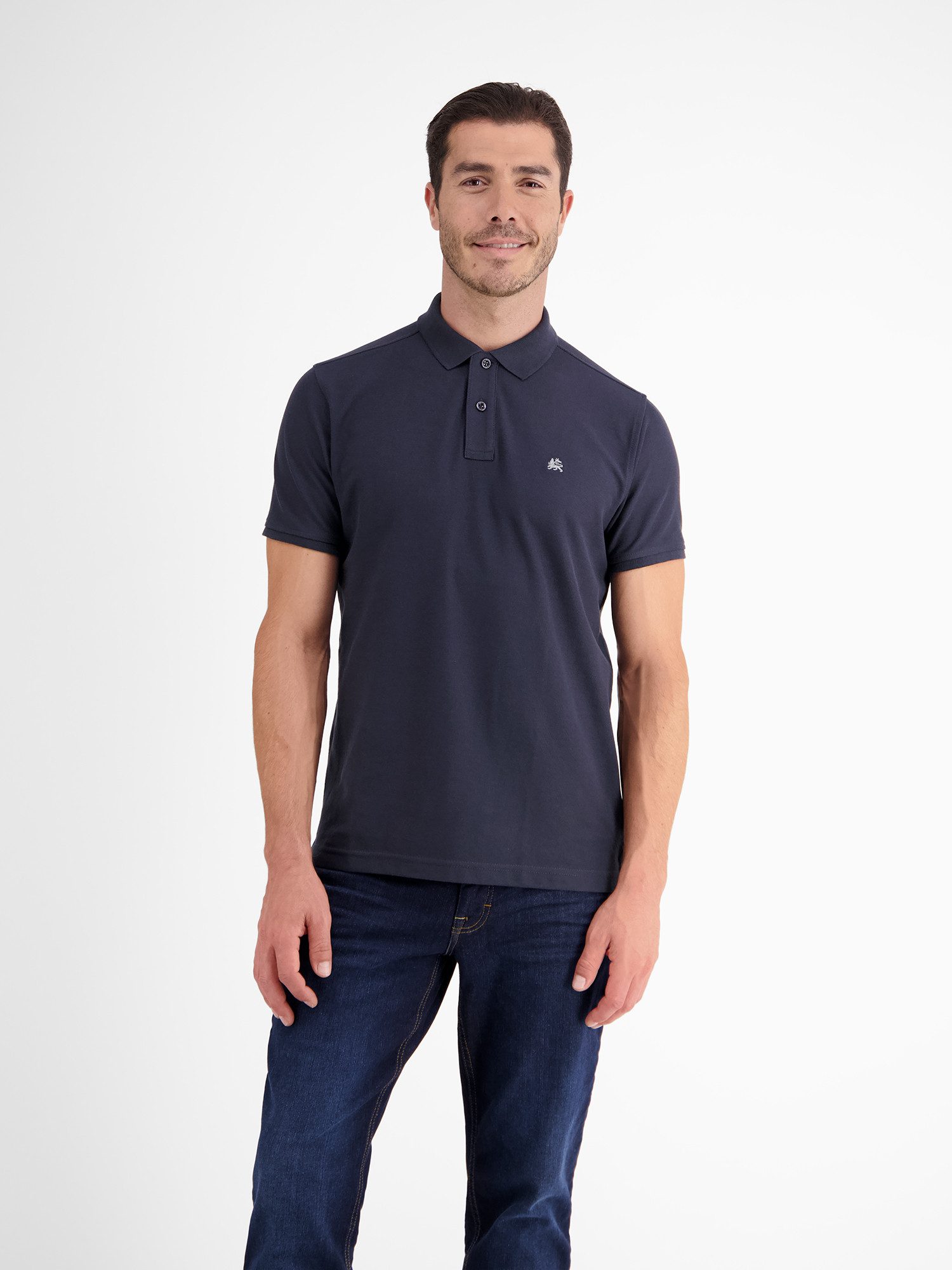 LERROS Poloshirt COOL & DRY mit Logo-Stickerei