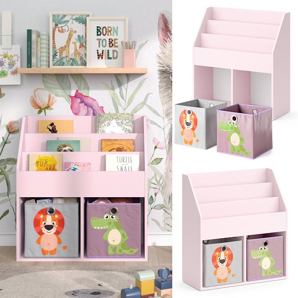 Vicco Bücherregal Luigi, Rosa, 72 x günstig online kaufen