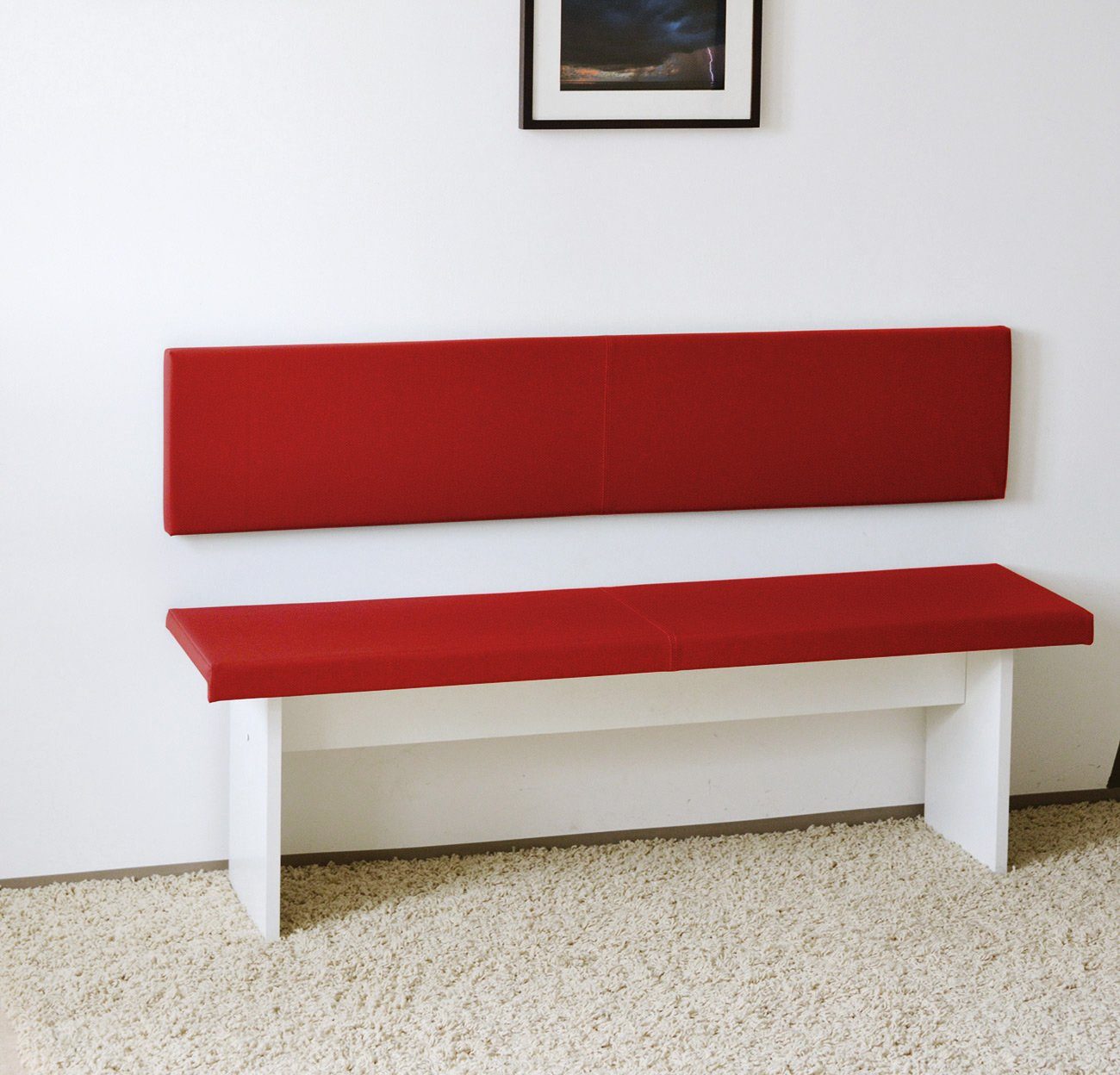 Lycce Kopfstütze XXL Wandkissen mit Montage-Set günstig online kaufen