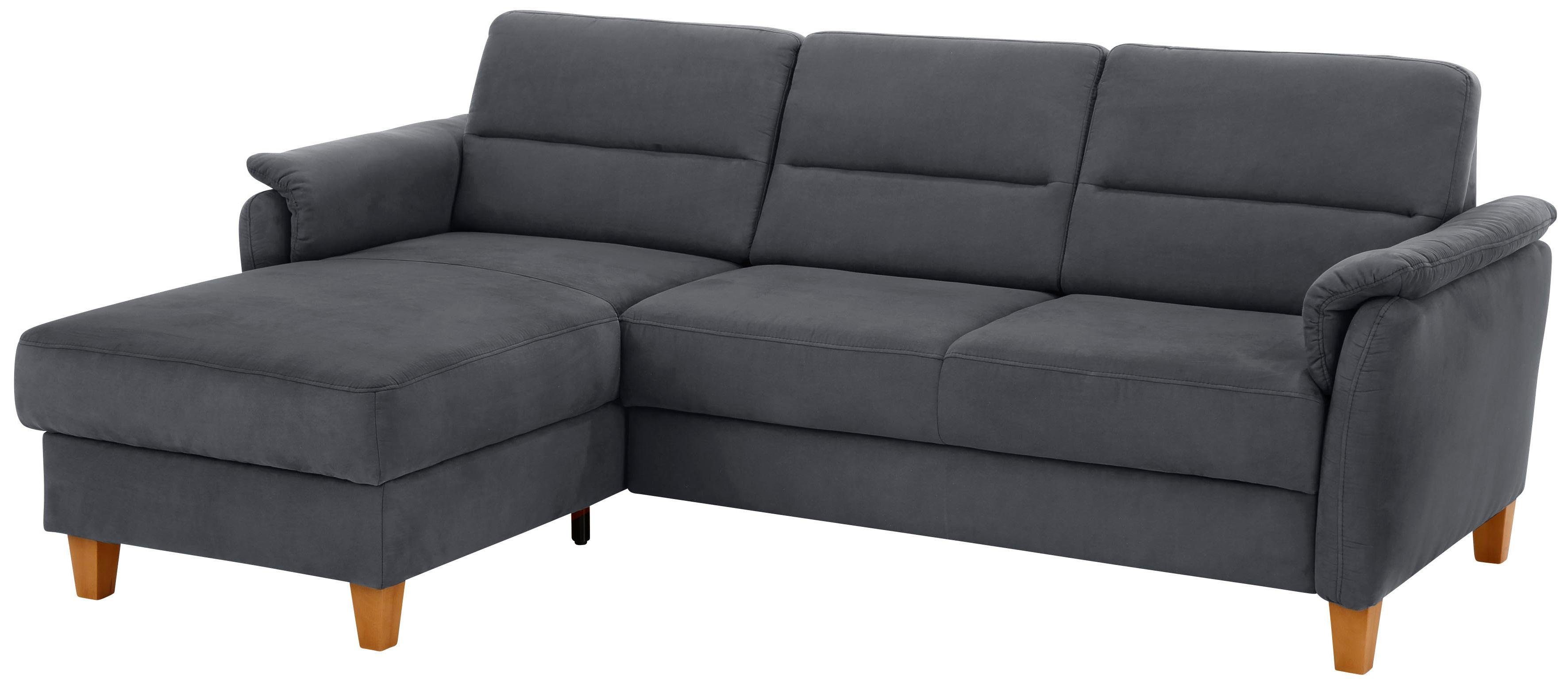 Home affaire Ecksofa Palmera L-Form, Federkern, günstig online kaufen