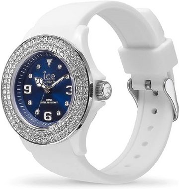 ice-watch Quarzuhr, Ice-Watch - ICE star White deep blue (Medium)