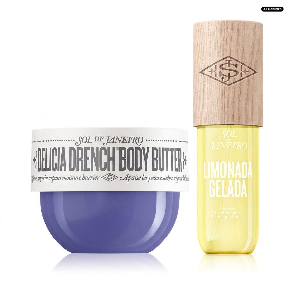 Sol de Janeiro Körpercreme Sol de Janeiro Delícia Drench Cream und Limonada Gelada Sommer Set, Pflege und Duft im sommerlichen Kombi Set