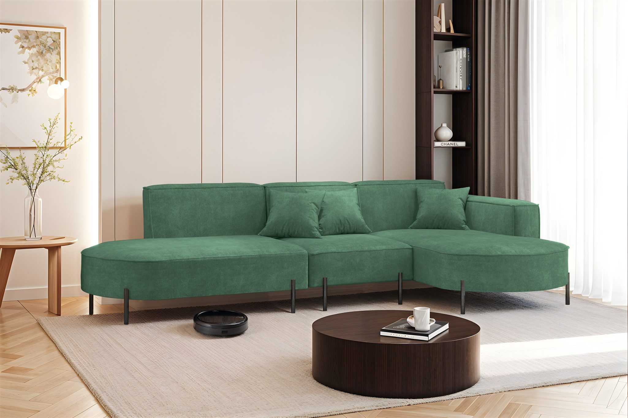 Fun Möbel Ecksofa Sofa VALENCIA mit günstig online kaufen