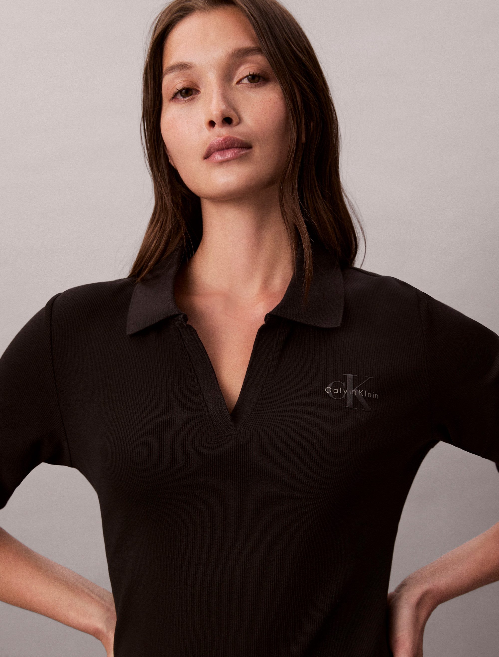 Calvin Klein Jeans Minikleid LS MONOLOGO günstig online kaufen