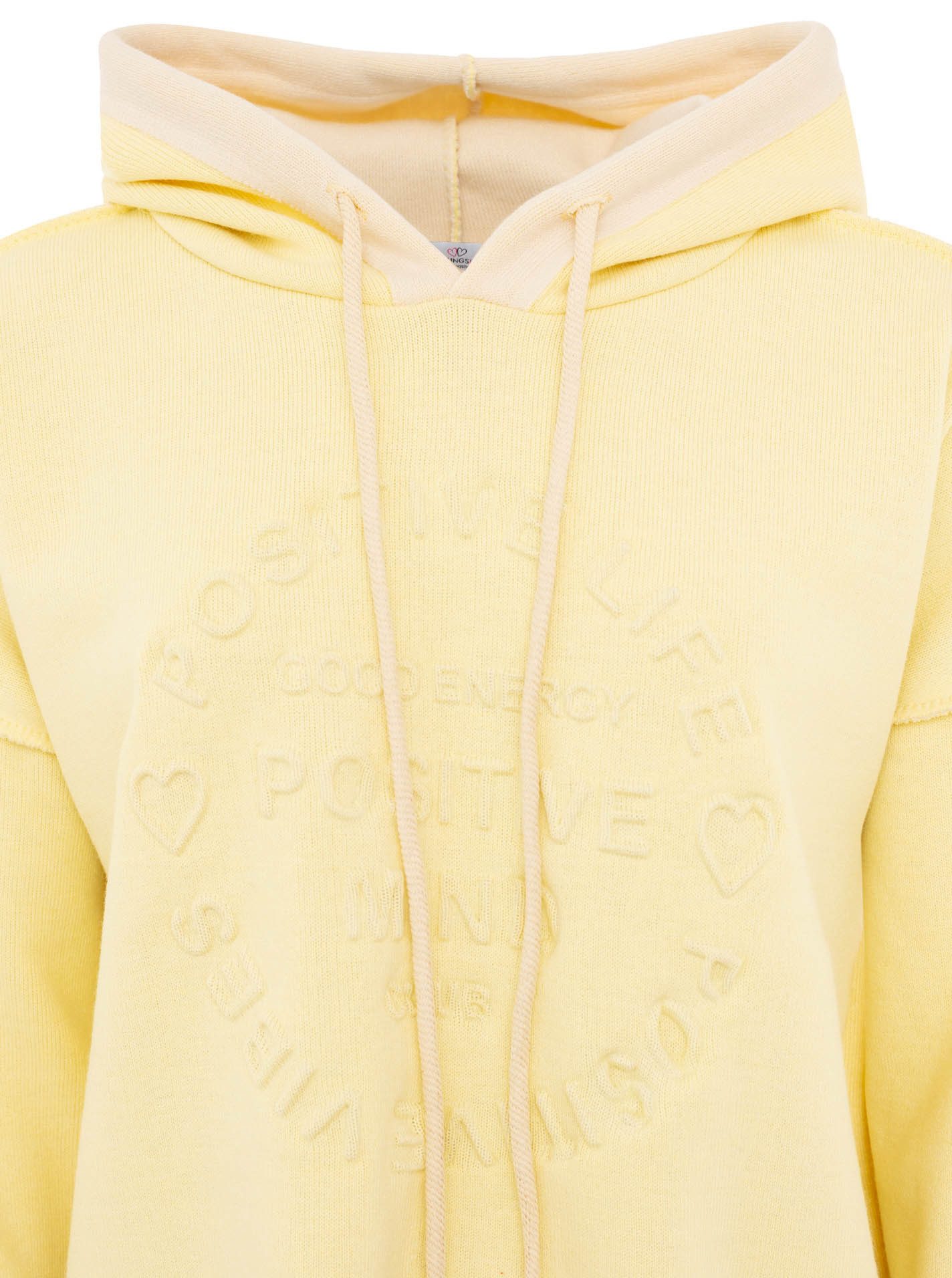 Zwillingsherz Hoodie "Positive Mind"