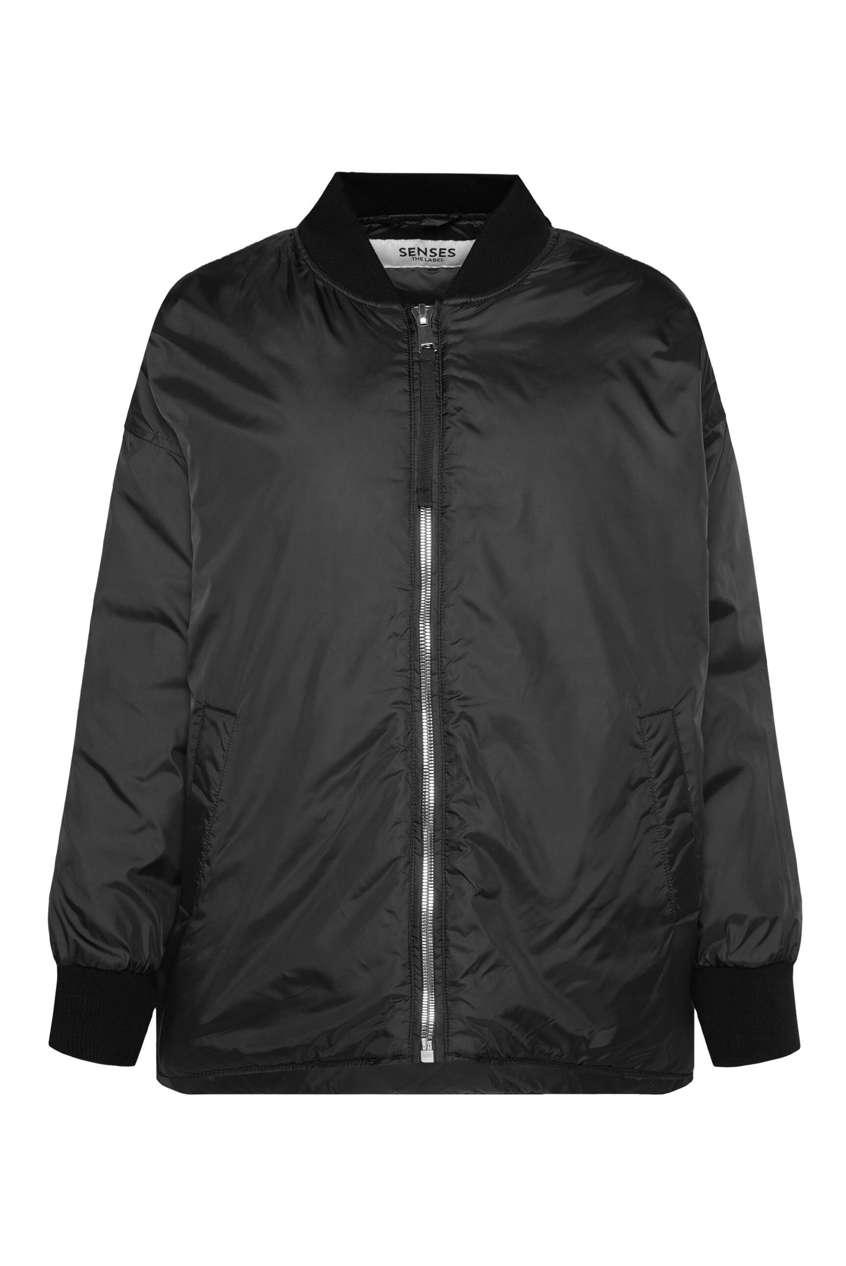 SENSES.THE LABEL Blouson mit Seitenschlitzen am günstig online kaufen