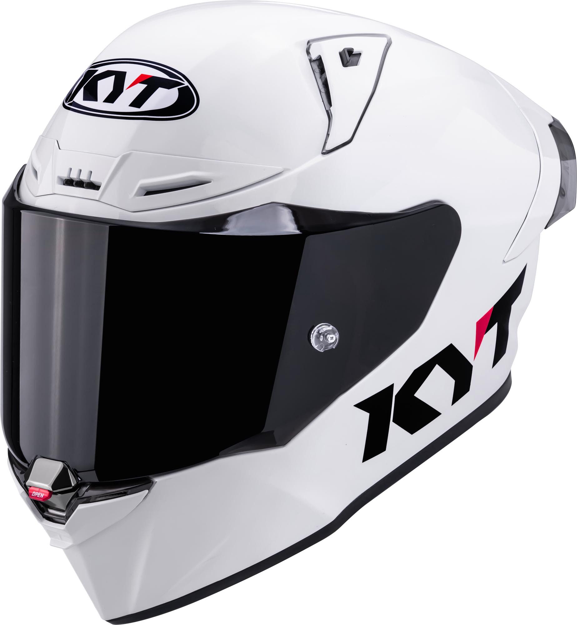 KYT Motorradhelm R1R Plain Helm, antifog beschichtet,vorbereitet für Kommunikationssystem,geeignet