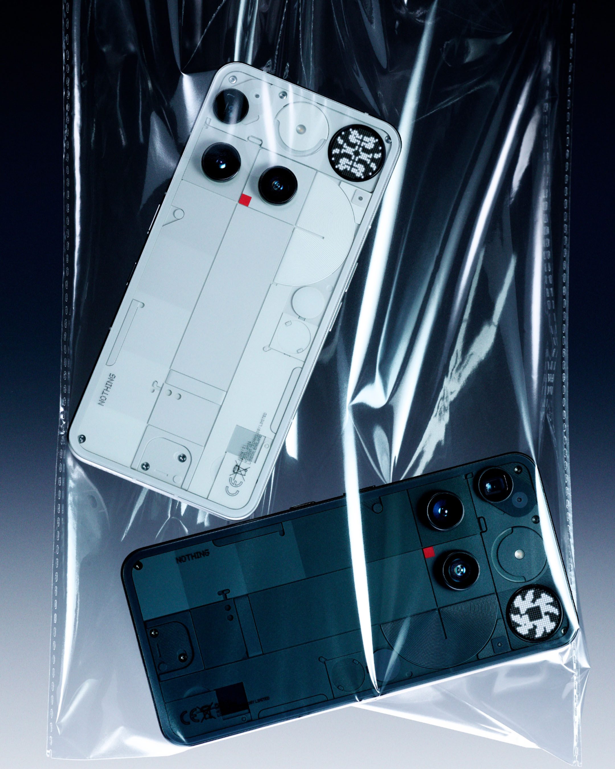 NOTHING Phone (3) Smartphone (16,94 cm/6,67 Zoll, 256 GB Speicherplatz, 50 MP Kamera)