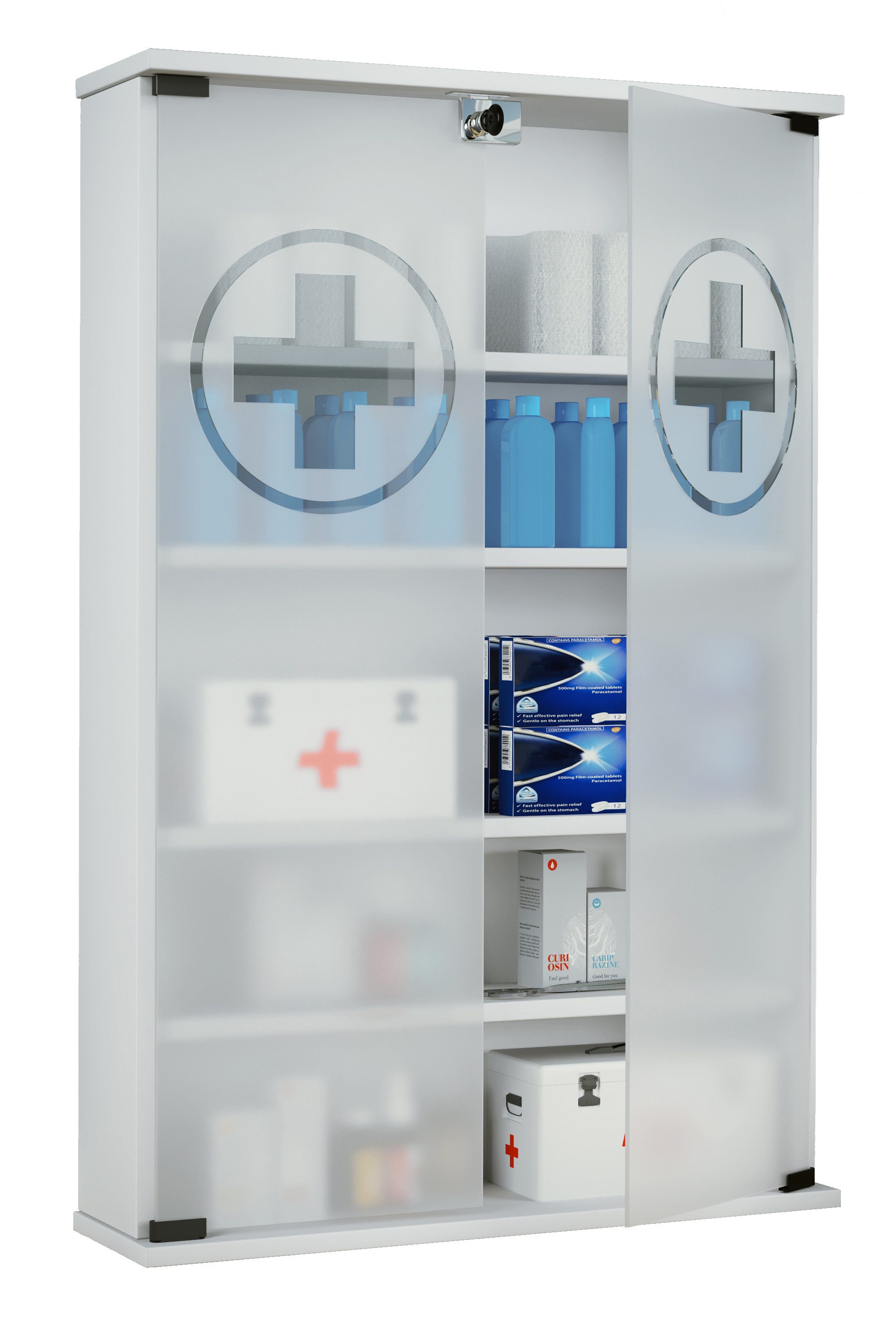 VCM Medizinschrank Wand Hänge Medizinschrank Arzneischrank günstig online kaufen