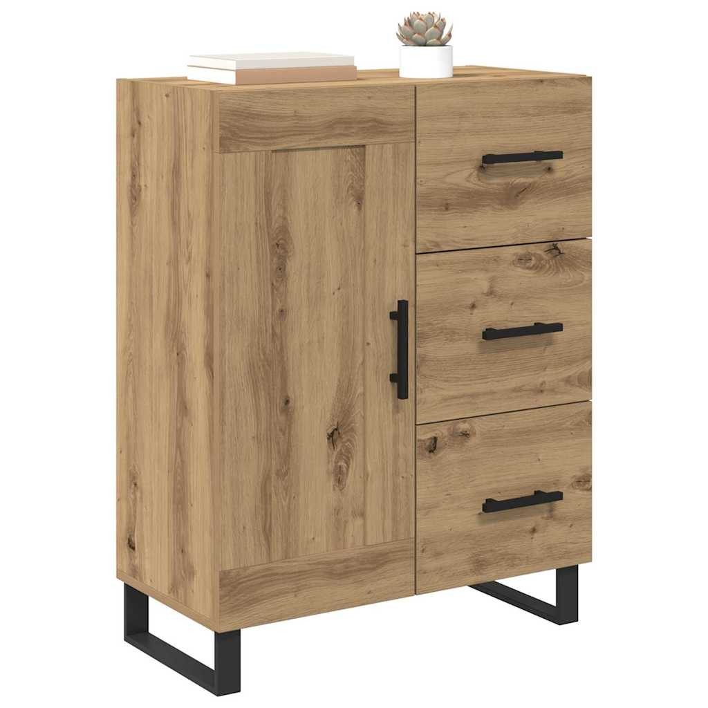 vidaXL Sideboard Sideboard Artisan-Eiche 69,5 x 34 x 90 cm Verbundholz und günstig online kaufen