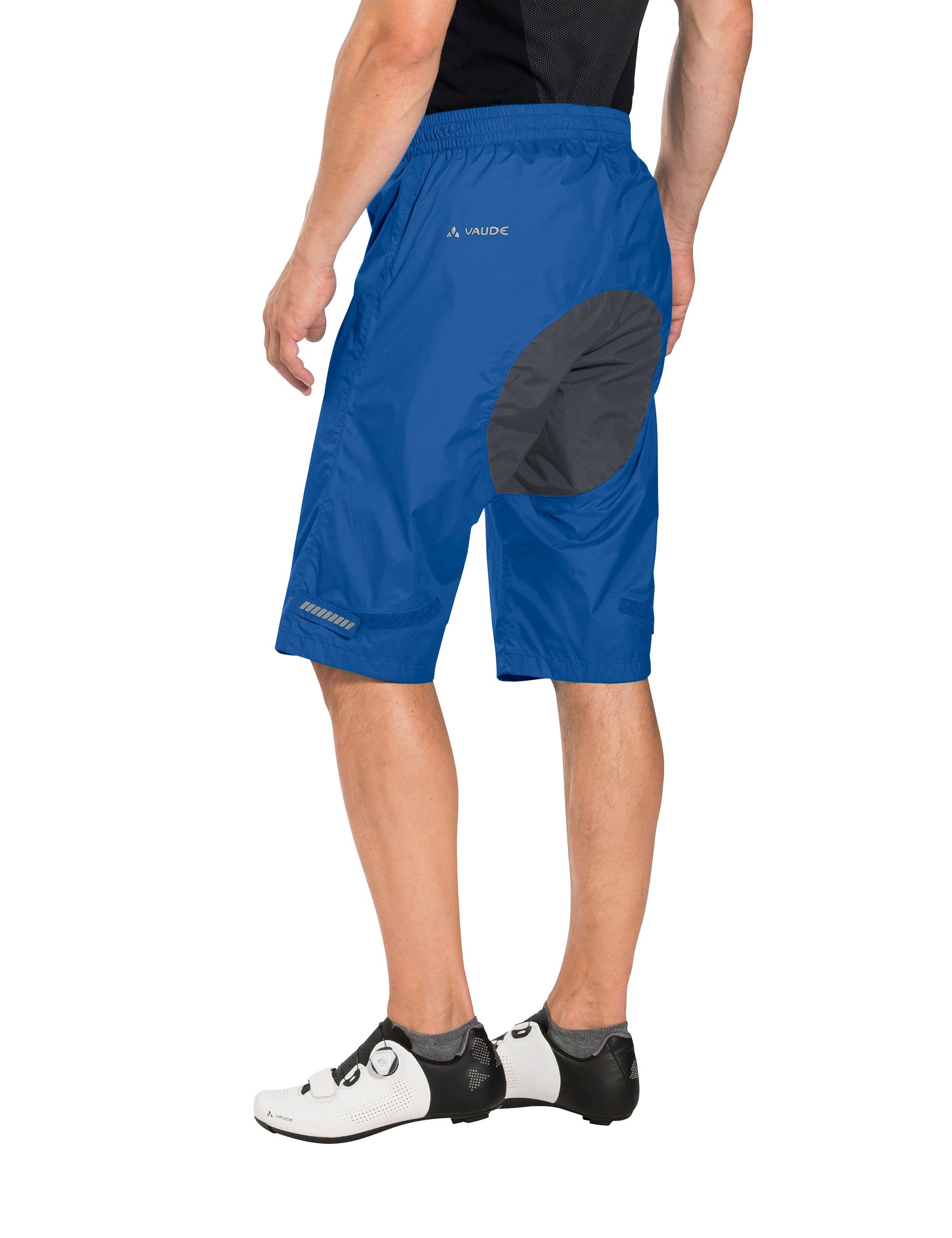 Drop Men's VAUDE Grüner blue Funktionshose signal (1-tlg) Shorts Knopf