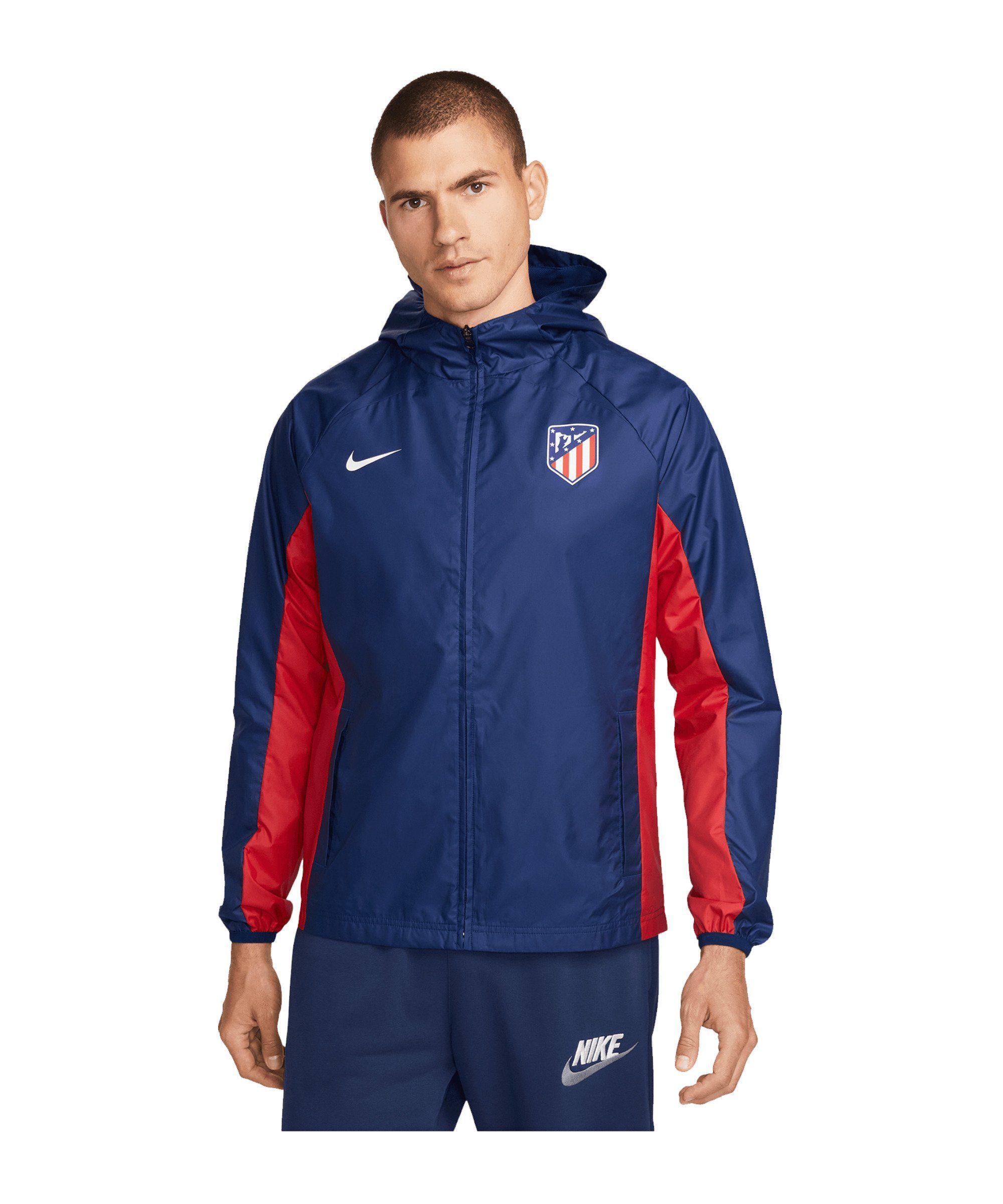 Nike Sweatjacke Nike Performance Atletico Madrid Allwetterjacke Polyester