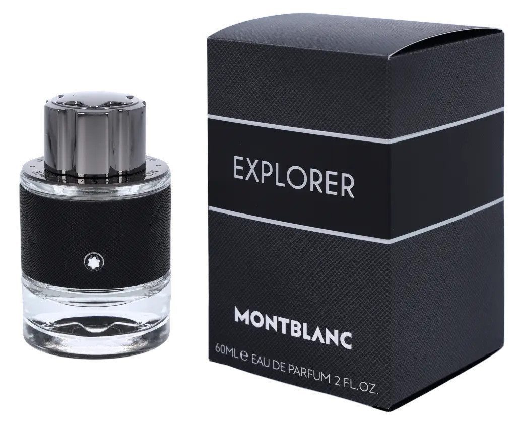 MONTBLANC Duft-Set Explorer Eau de Parfum (EDP) Herren Spray, Frisch-holziger Duft mit Bergamotte, Leder, Kakao und Pfeffer