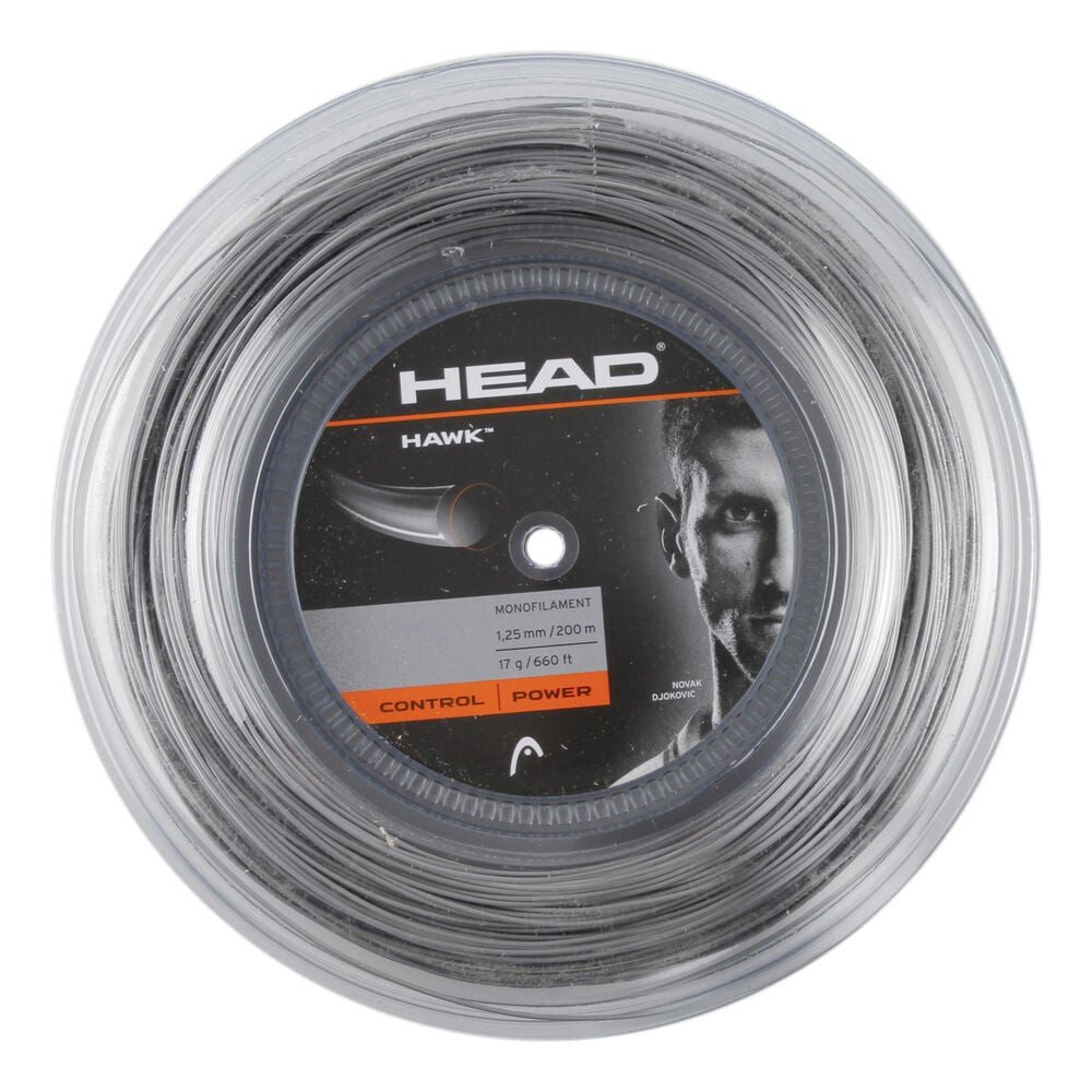 Tennissaite Hawk 200m grau
