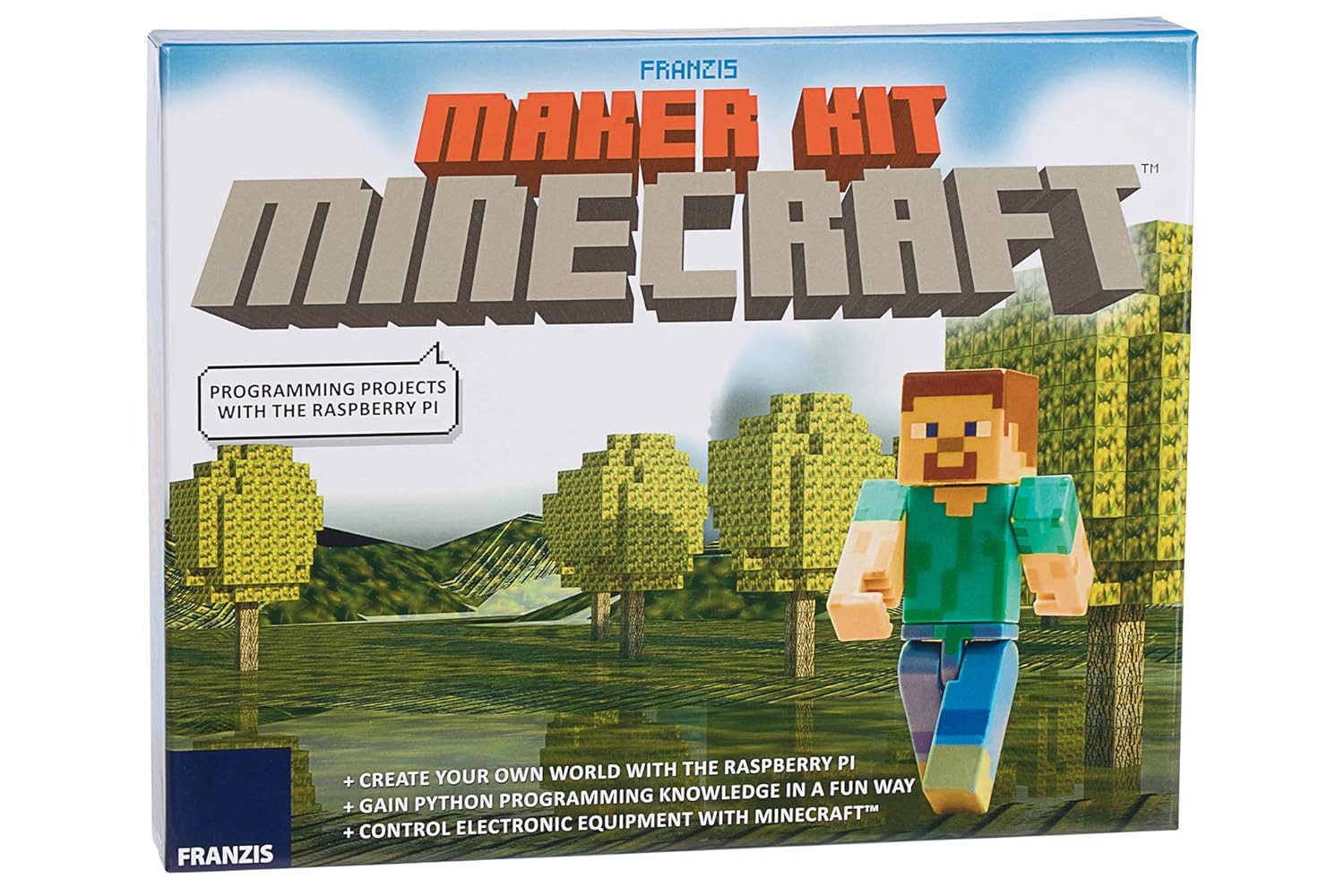 Franzis Spielzeugtruhe Franzis Maker Kit Minecraft Elektronikbausatz