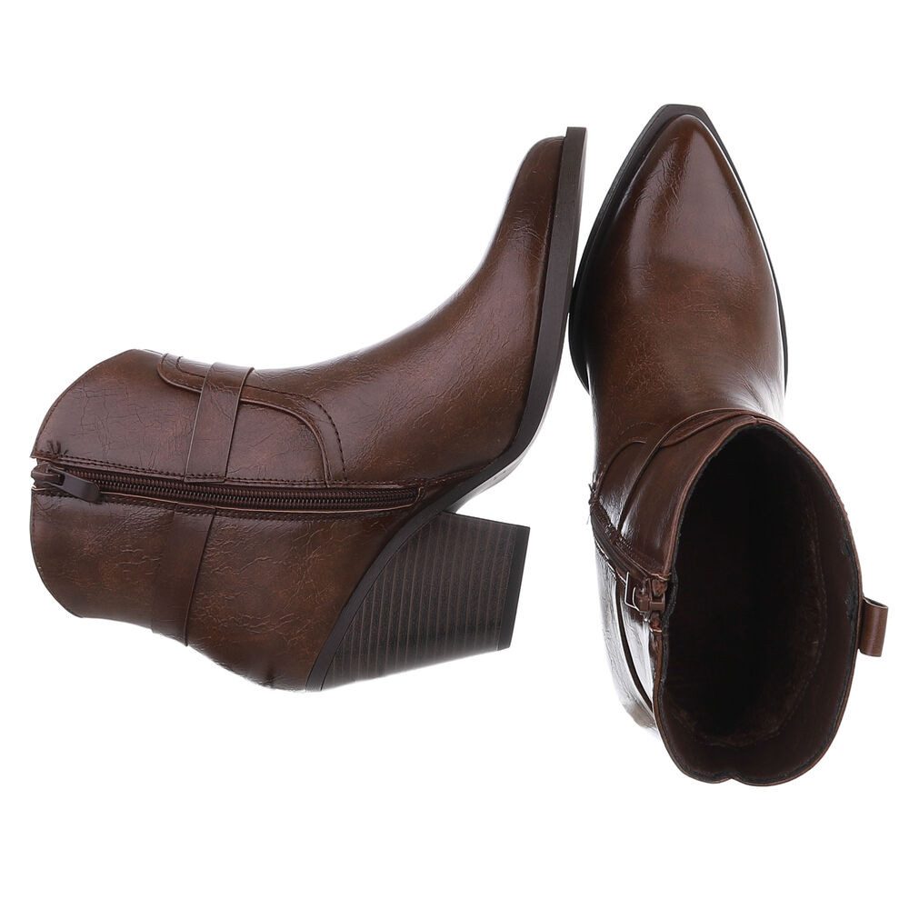 Ital-Design Damen Cowboyboots Western Westernstiefelette (88577602) günstig online kaufen