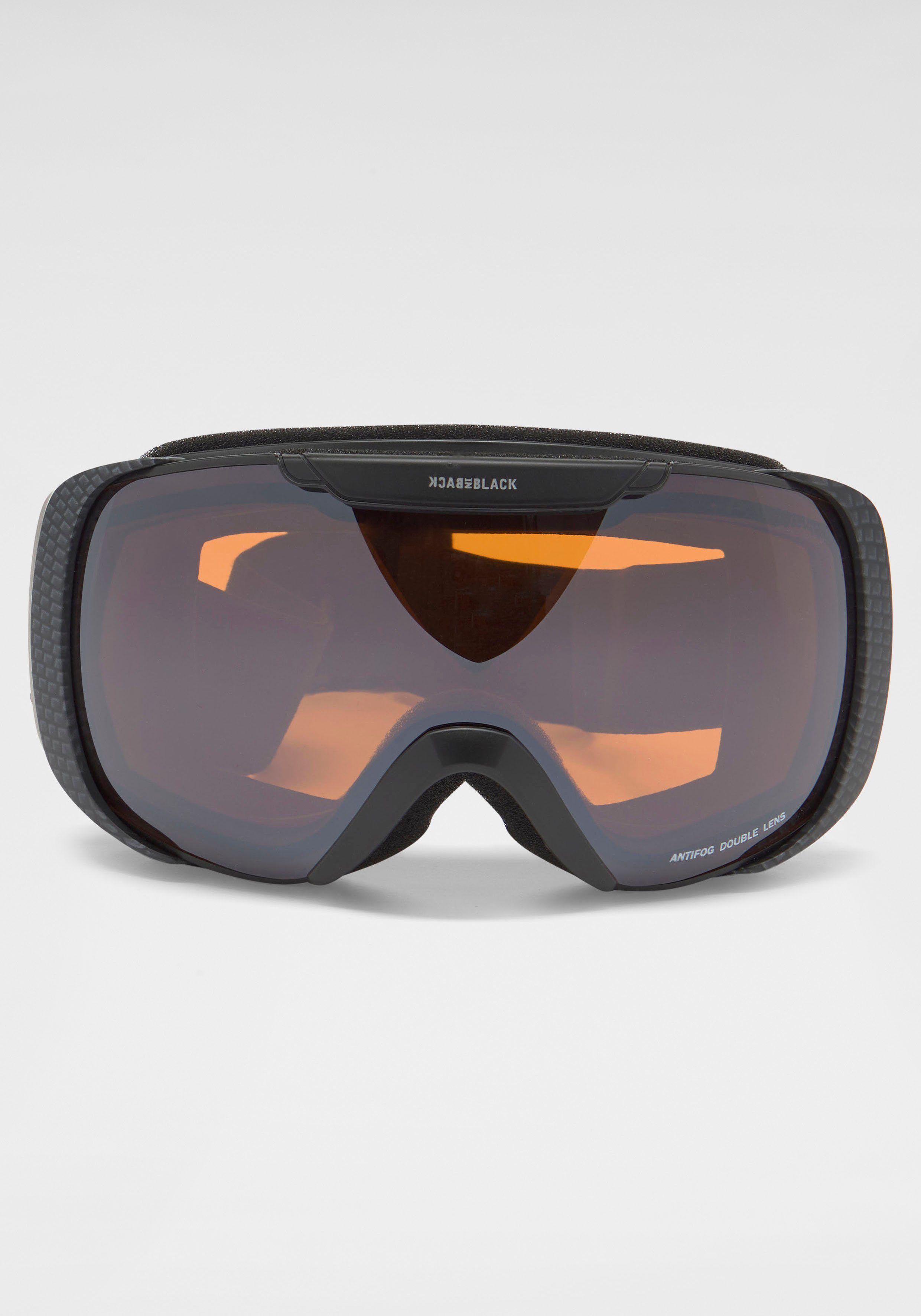 Logo mit Band Skibrille, BACK auf IN Eyewear BLACK dem