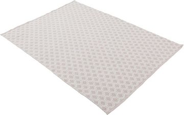 Teppich Frida 204, carpetfine, rechteckig, Höhe: 7 mm, Wendeteppich, 100% recyceltem Material (PET), Flachgewebe, Sisal Optik