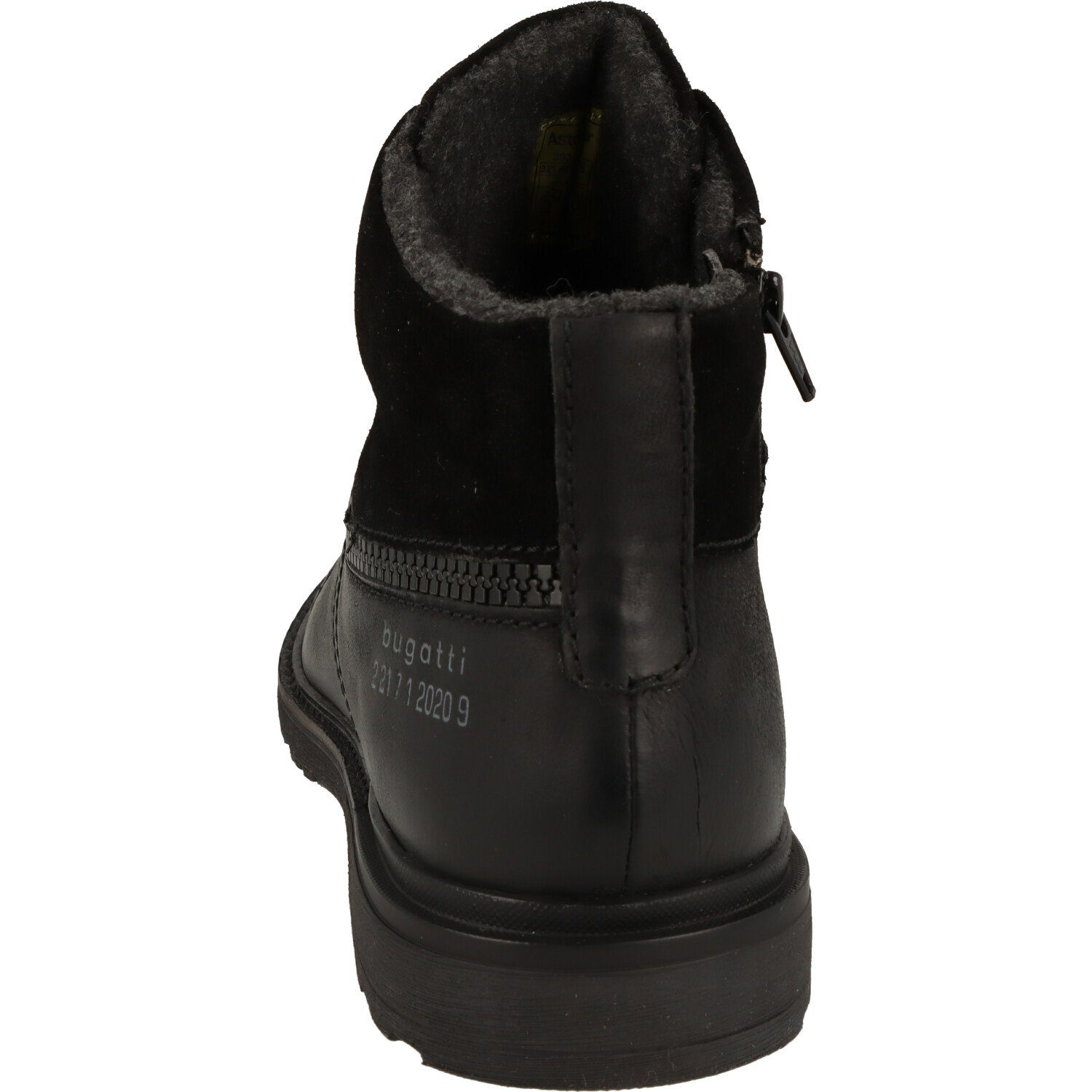 Boots Vittore Stiefel Winterstiefel Leder bugatti Black Schuhe 321-A0U3G-3200 Herren