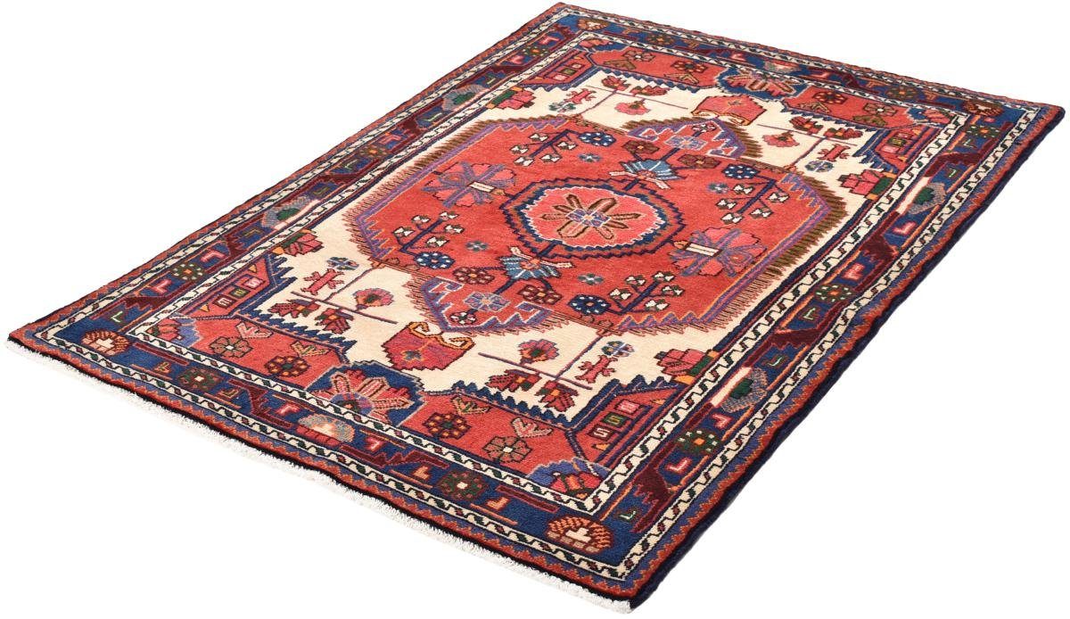 / mm Nain Handgeknüpfter 12 111x151 Orientteppich Orientteppich Hosseinabad Trading, Perserteppich, rechteckig, Höhe: