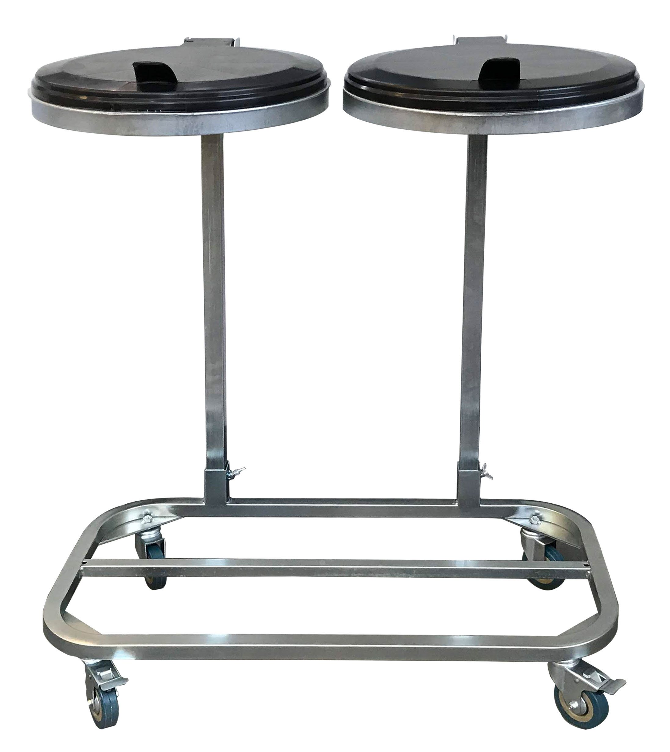 Quick Star Müllsackständer Rollbar, Mit 4 Rollen