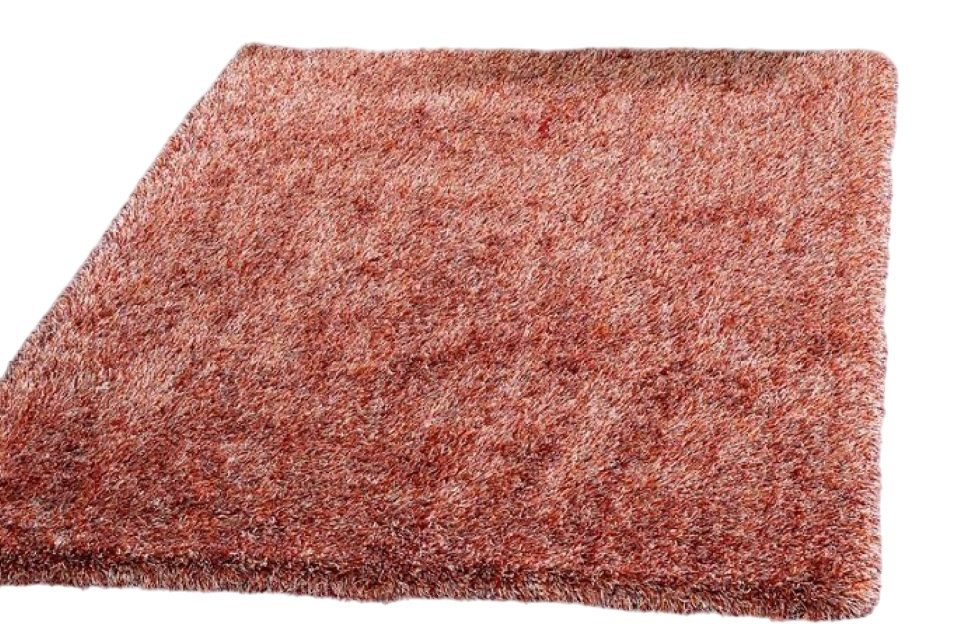 Peyer Syntex Teppich Teppich modern Design, terra, Rechteckig, Höhe: 60 mm, Shaggy Hochflor