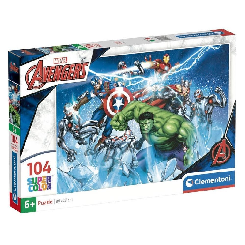 Clementoni® Puzzle Marvel Avengers puzzle 104pcs, Puzzleteile