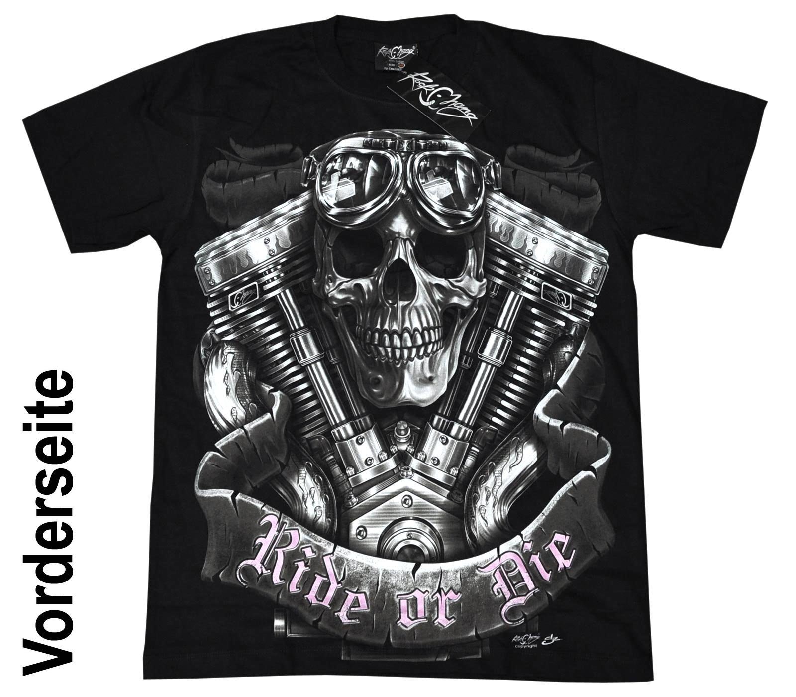 Biker Rocker Heavy Wilai Tattoo Rock T-Shirt Metal Chang T-Shirt