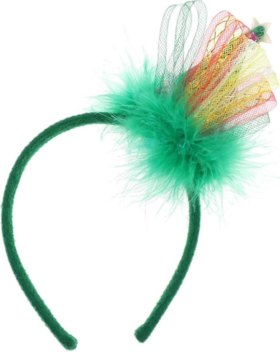 trends for living Diadem Weihnachtsstirnband Plüsch Pailletten Stirnband verkleiden Weihnachts (1-tlg)