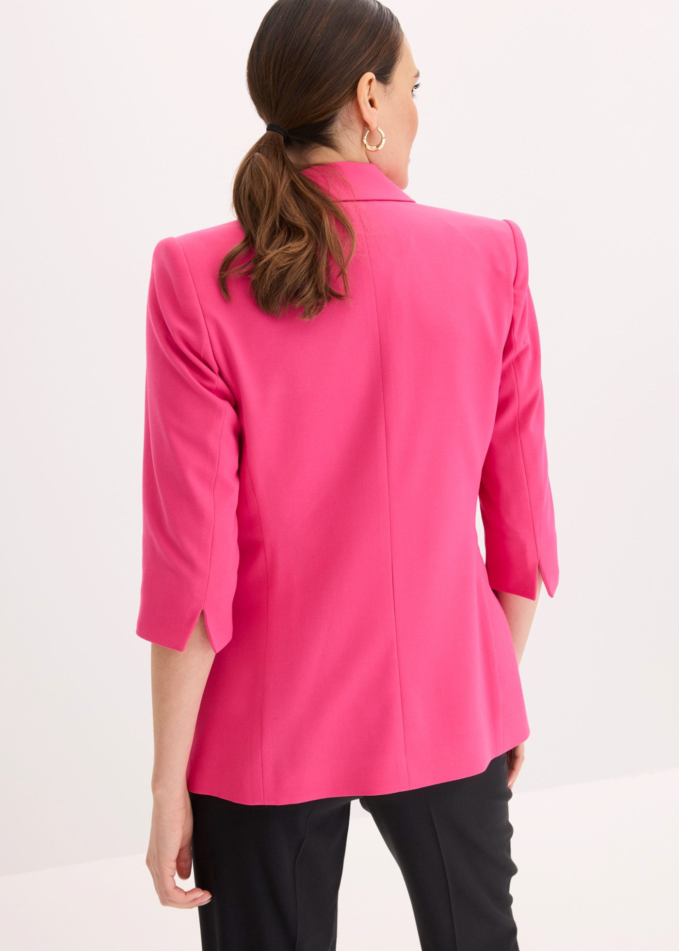 bonprix Jackenblazer mit Reverskragen, Loose Fit Passform