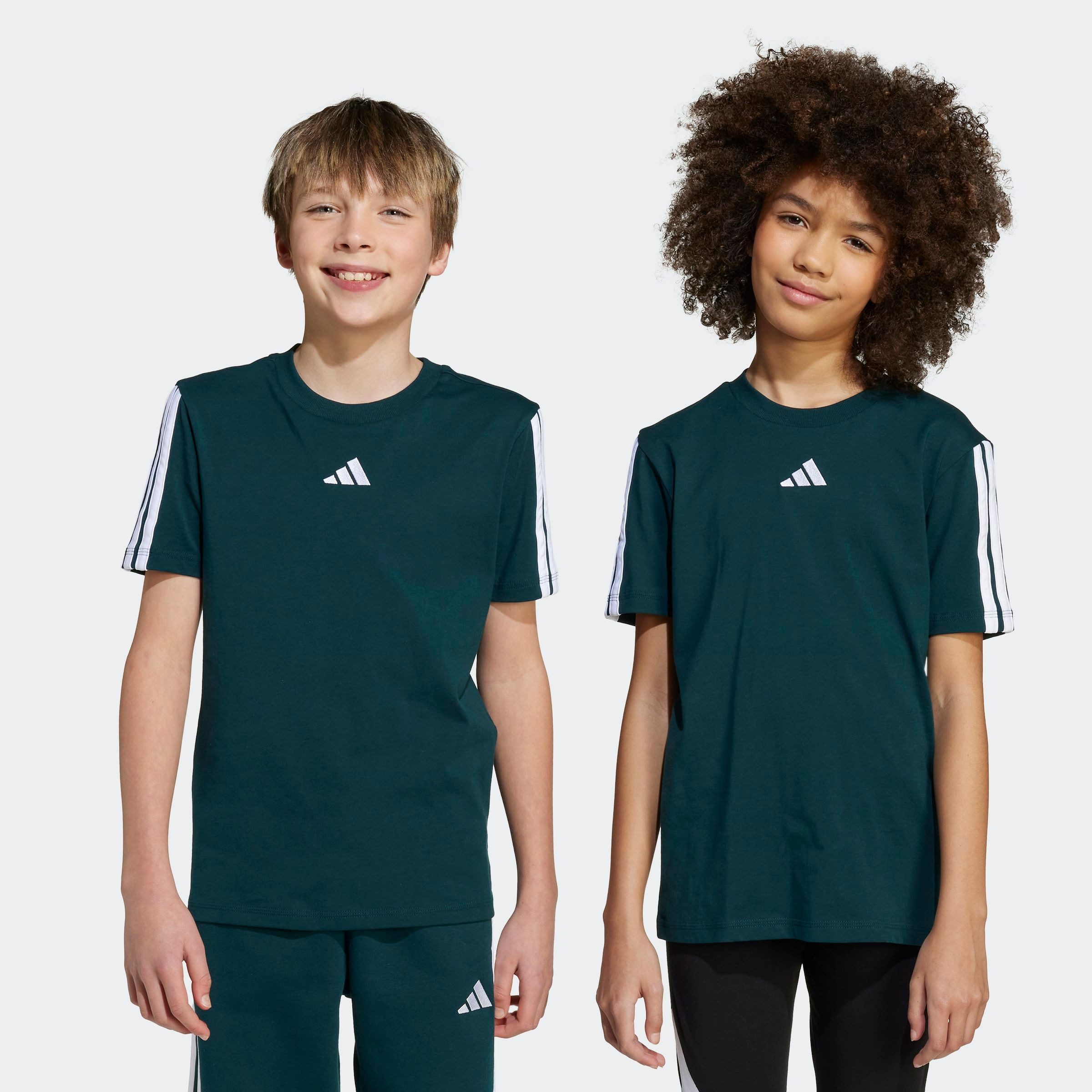 adidas Sportswear T-Shirt J 3S TEE 160 sportlicher Stil, Rundhalsausschnitt, ohne Verschluss, für Kinder