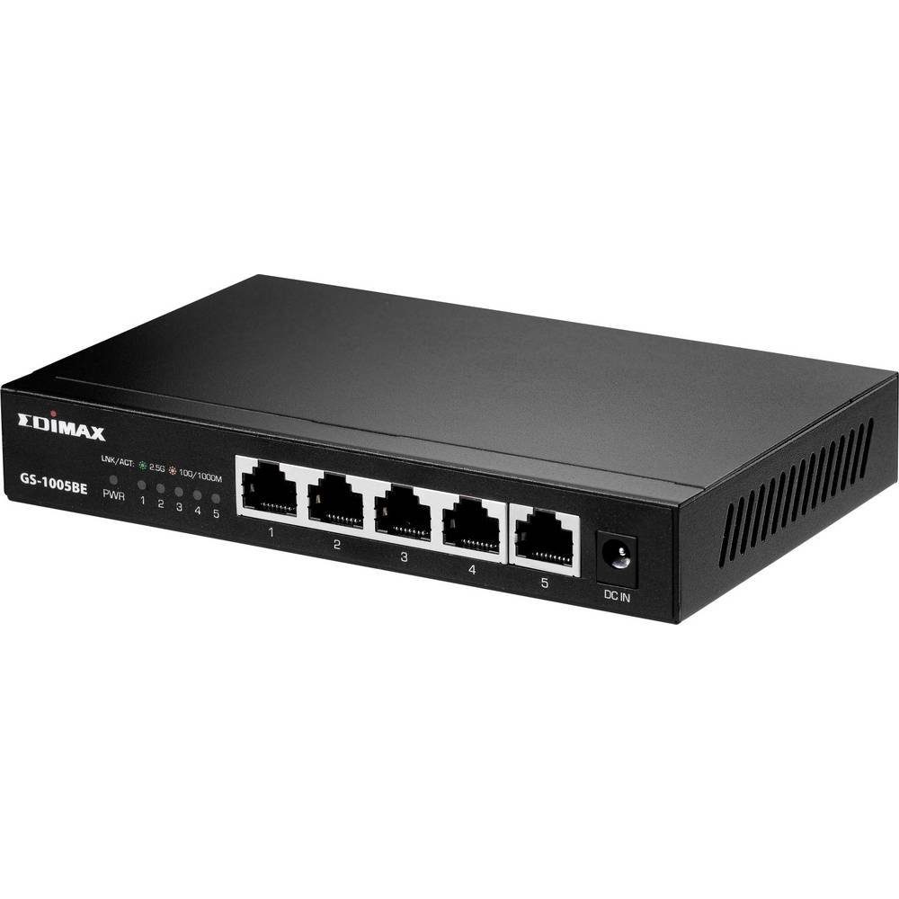 Edimax 2.5-Gigabit-Switch mit 5 Ports GS-1005BE Netzwerk-Switch