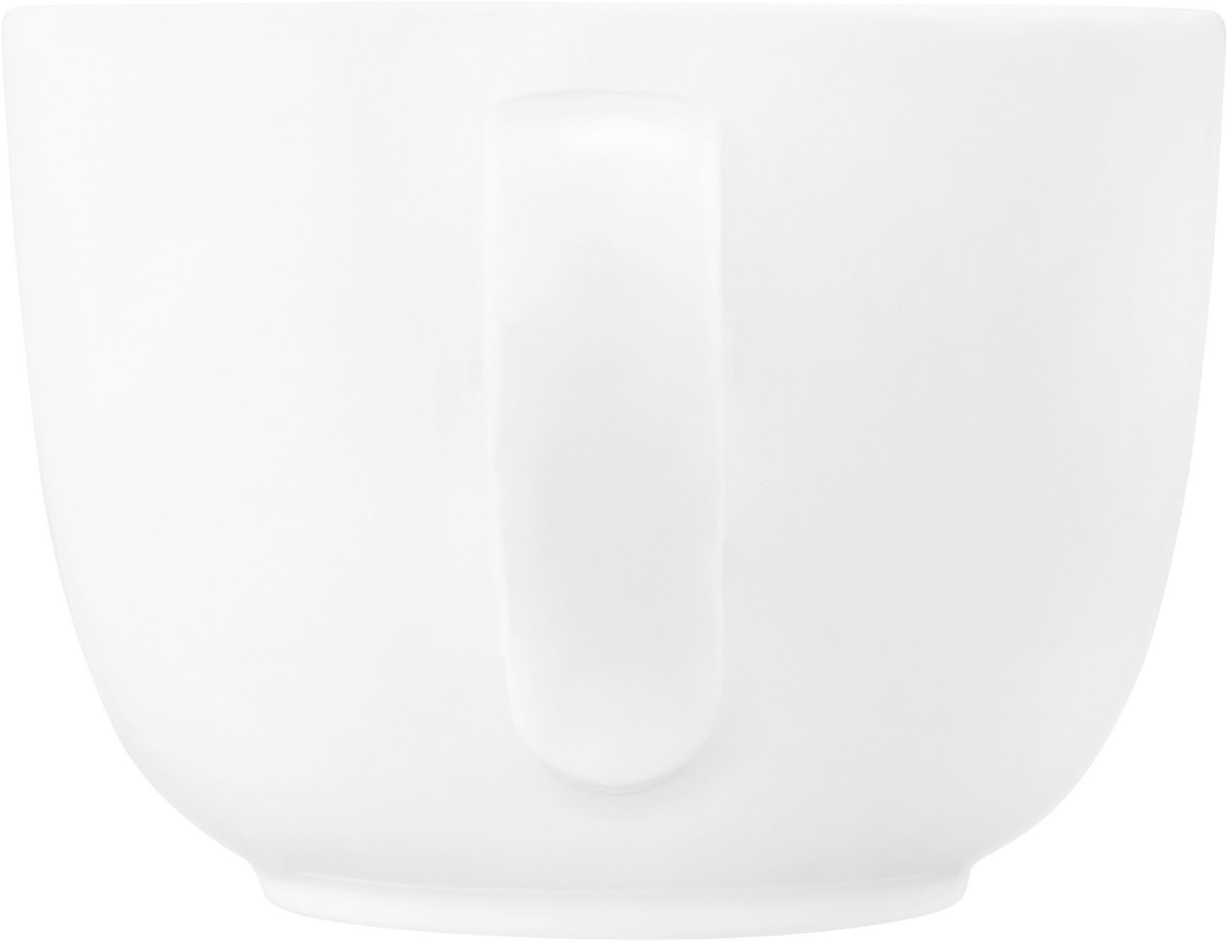 Seltmann Weiden Tasse Liberty weiß, 1-tlg., Porzellan, Kaffeetasse
