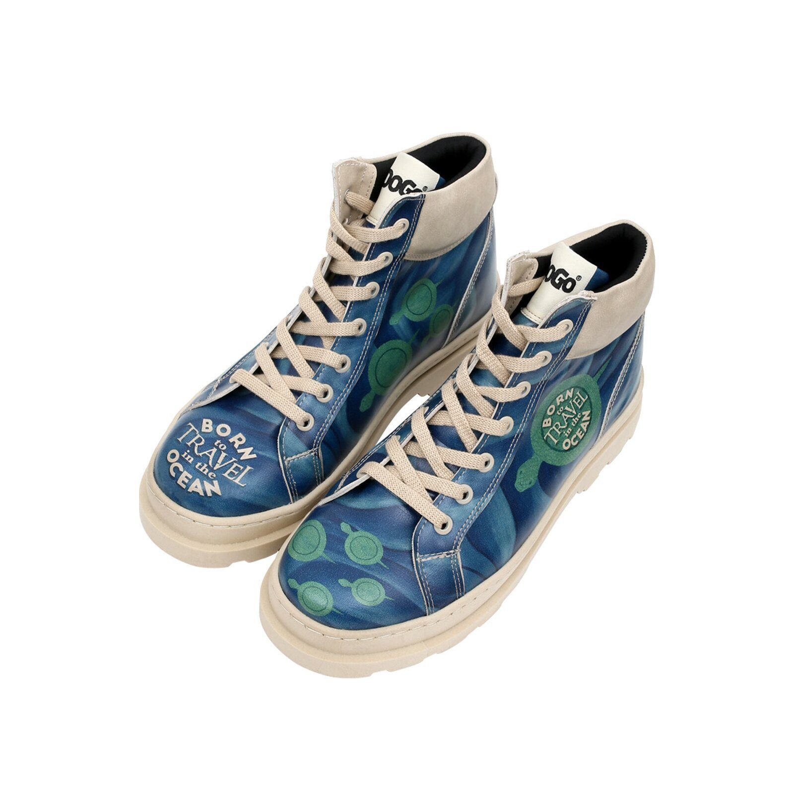 DOGO Adriana Born To Travel In The Ocean Damen Stiefeletten Winterboots Han günstig online kaufen