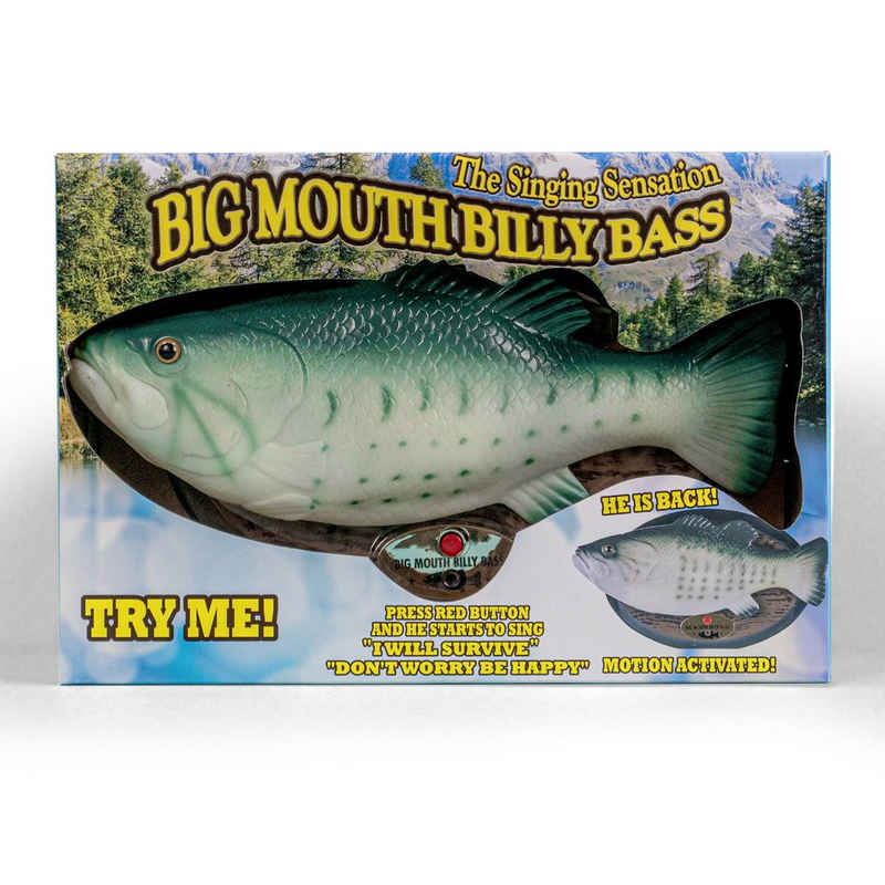 vevendo Dekofigur Big Mouth Billy Bass - Der singende & tanzende Fisch, kultig und originell