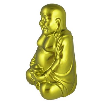 440s Buddhafigur 440s Keramik BUDDHA limone ca. 20 cm H