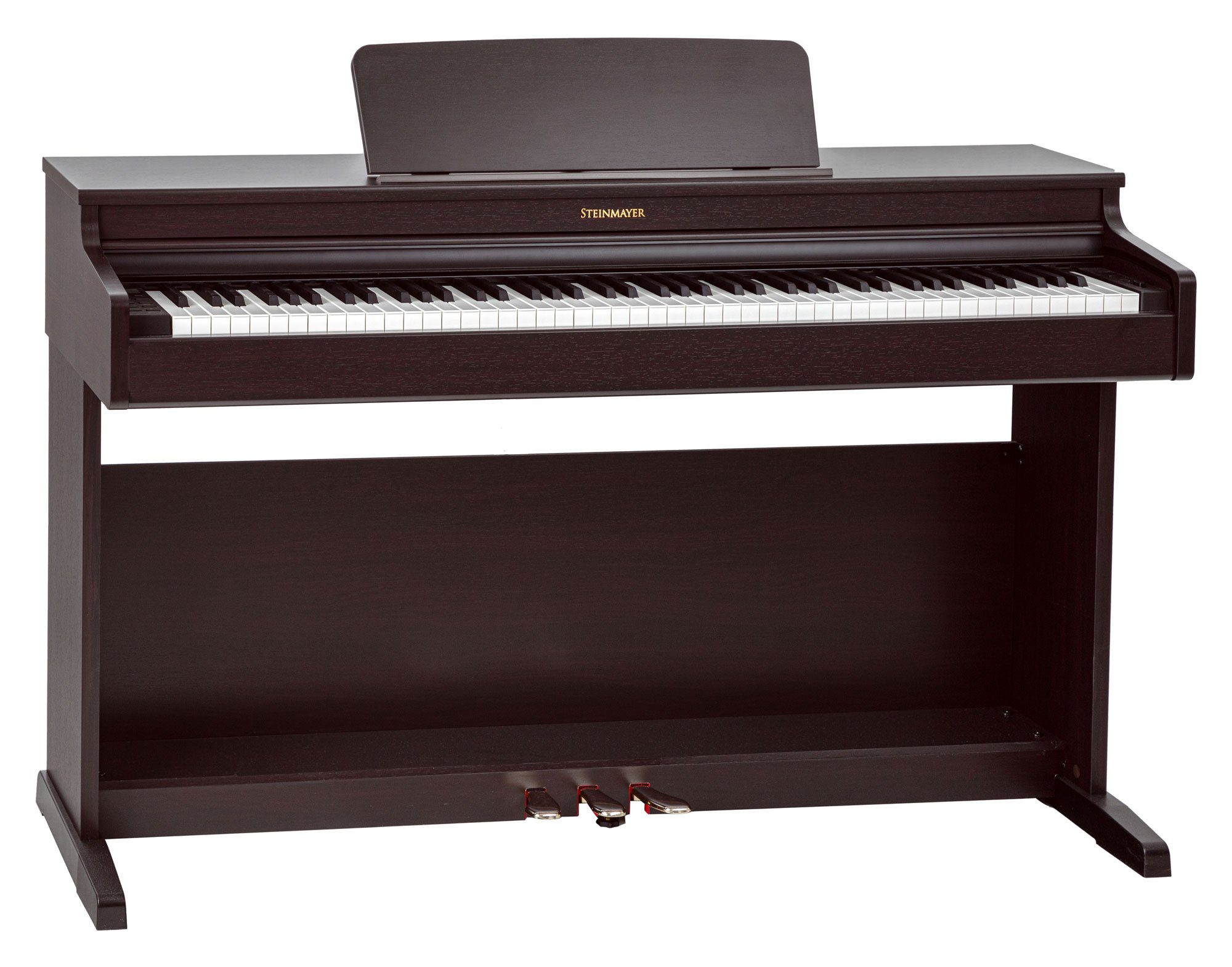 Steinmayer Digitalpiano DP-321 E-Piano - 88 Tasten mit Hammergewichtung und Ebony/Ivory Feel, Polyphonie: 256, Bluetooth: Audio, MIDI, Record