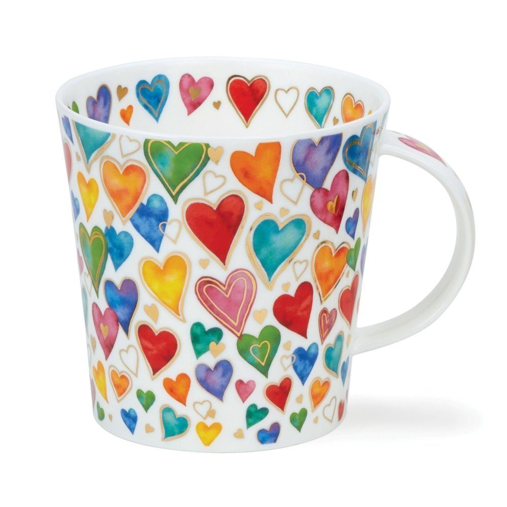 Becher Kaffeebecher Lomond, Dazzle Fine Bone China Porzellan