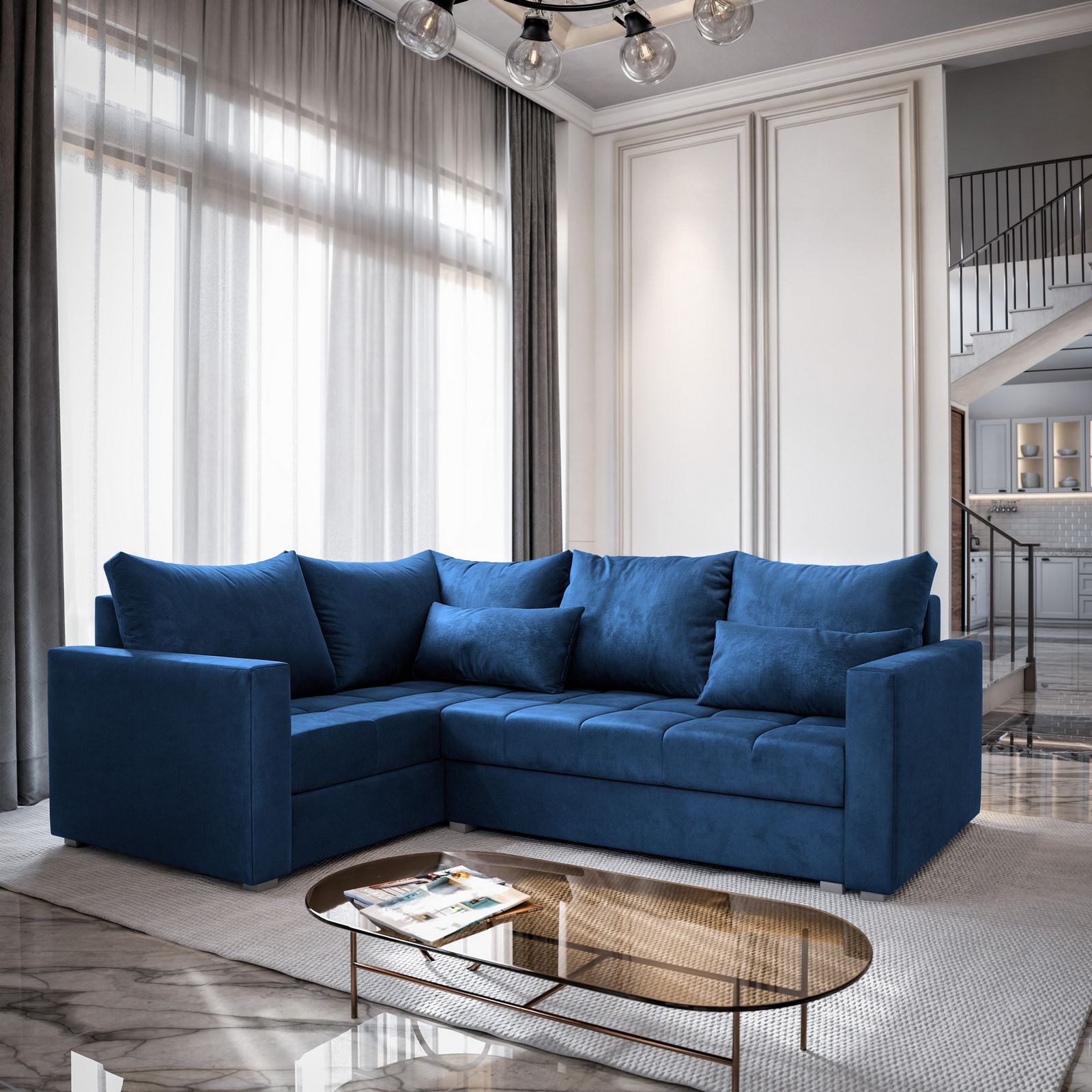 Masseno Ecksofa LIRENO mit Schlaffunktion L-Form, günstig online kaufen