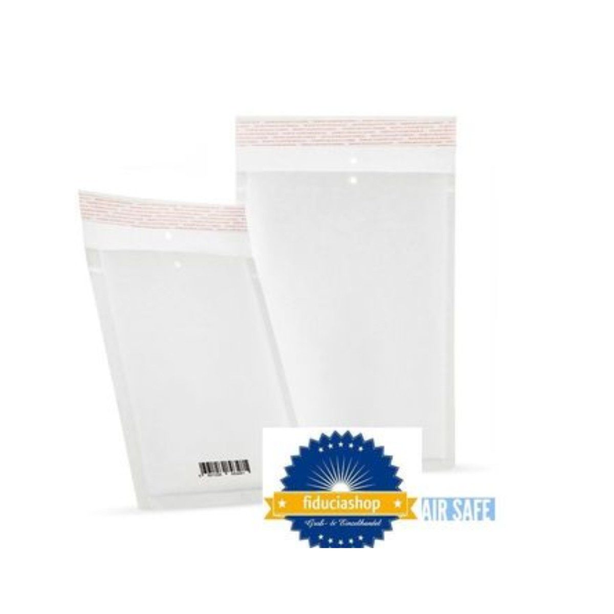Fiduciashop Sand FIDUCiASHOP 100 Luftpolstertaschen E 240 x 275 mm braun, 5 Luftpolster Versandtaschen Umschläge Warensendung
