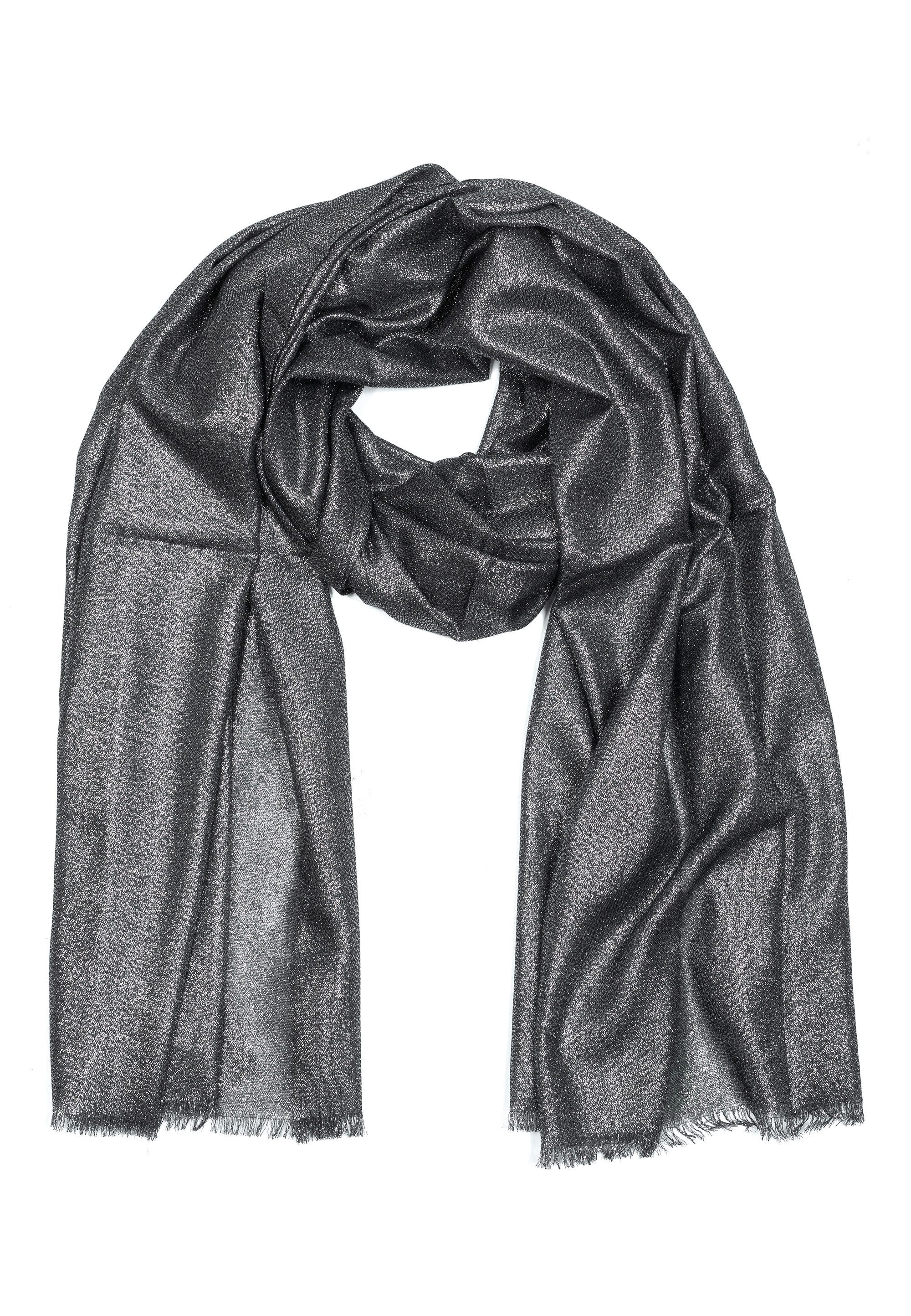 Cassandra Accessoires Modeschal "Gracie", festliches Schultertuch, mit meta günstig online kaufen