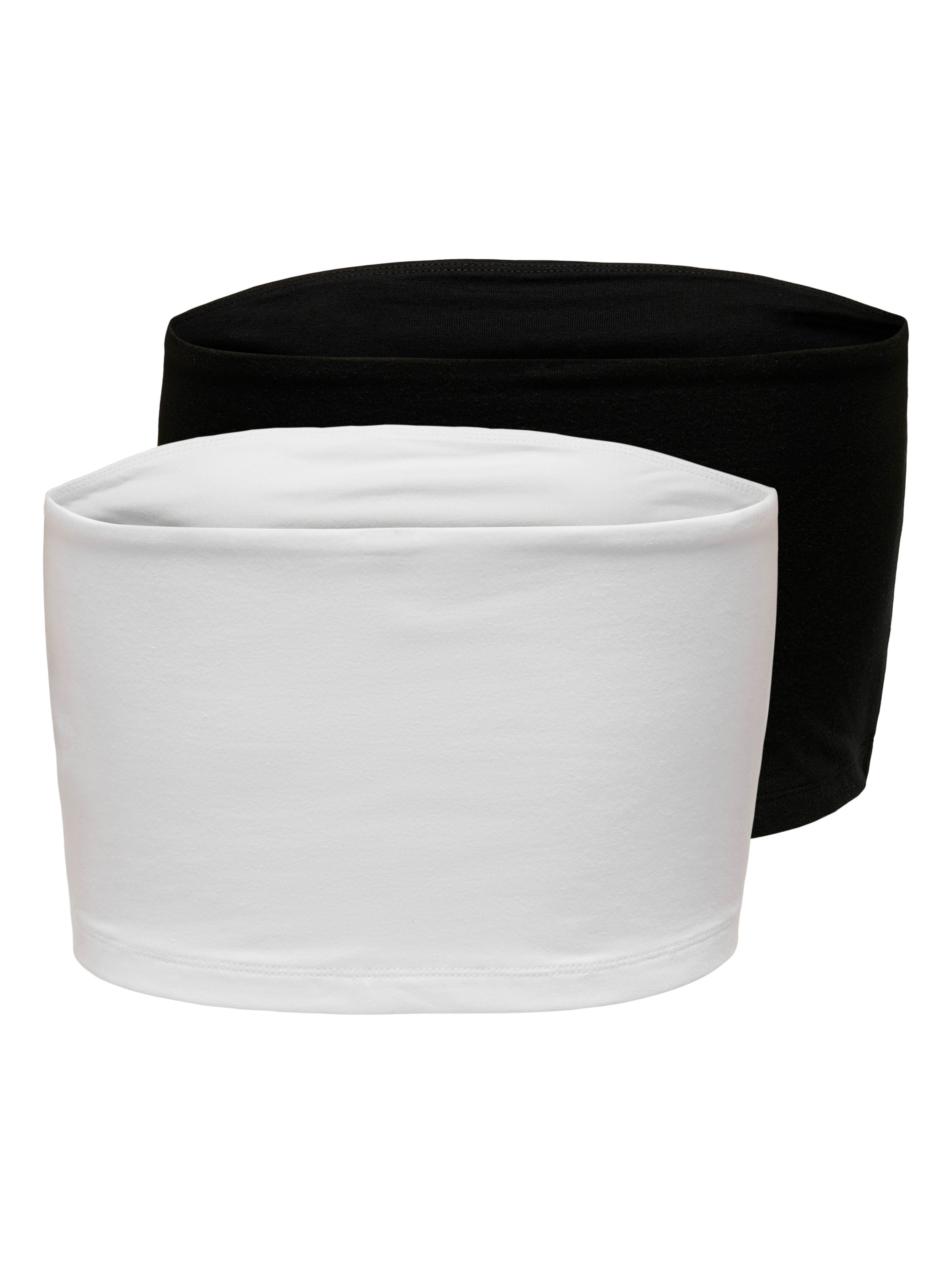 ONLY Crop-Top ONLLIVE LOVE TUBE 2PACK CROP TOP JRS (Packung, 2-tlg) günstig online kaufen