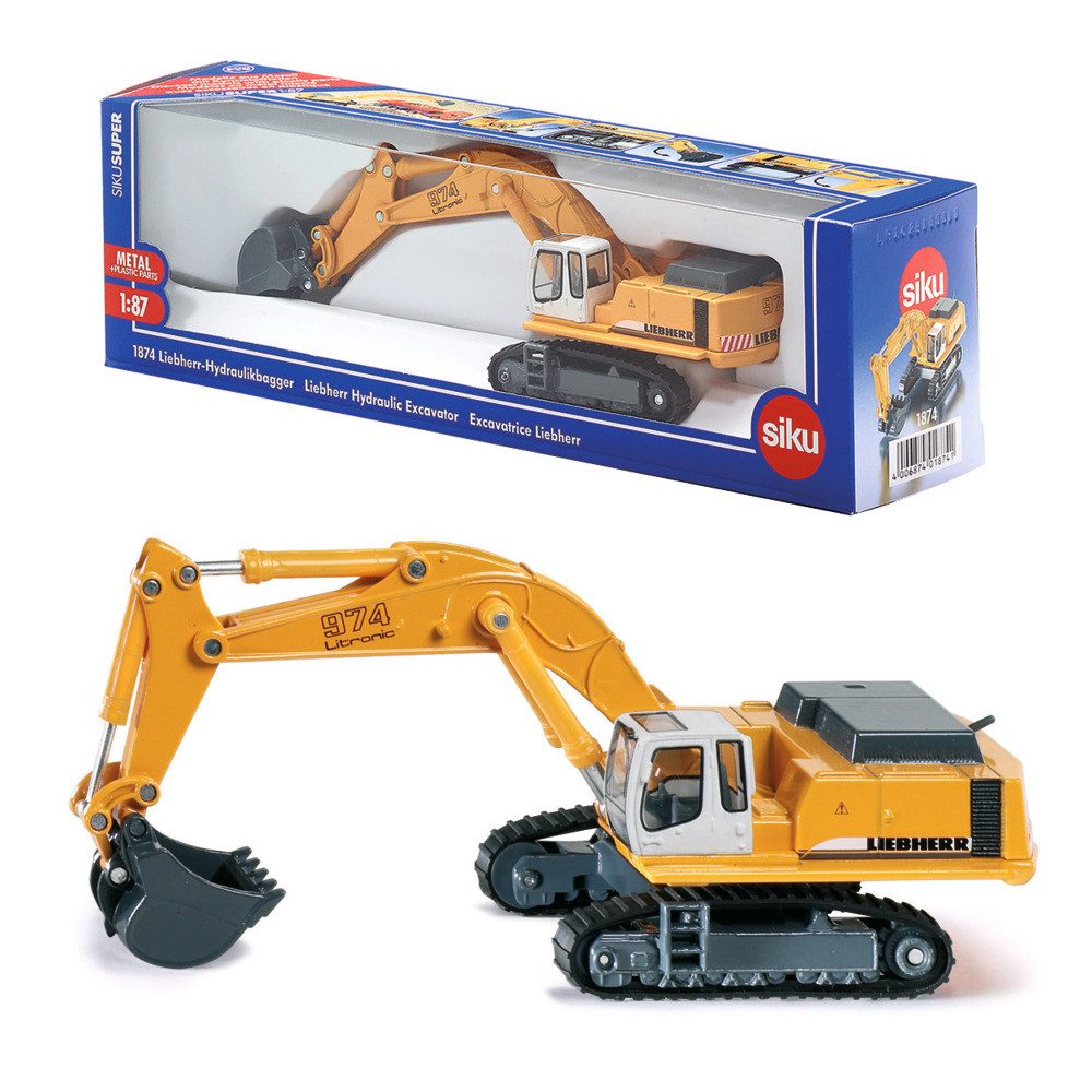 SIEPER Modellauto siku Hydraulikbagger Liebherr R974 1:87